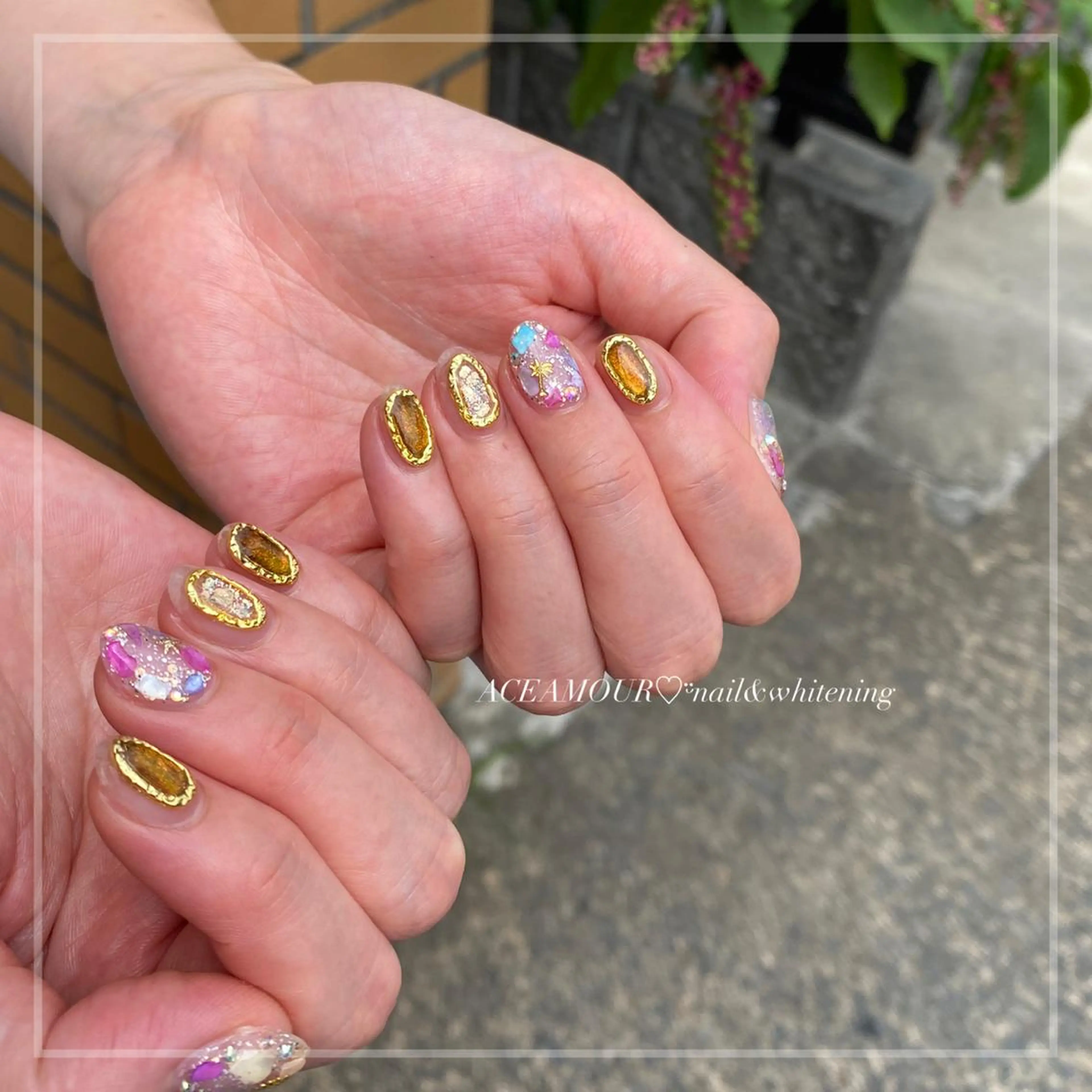 ネイル ネイル/耳つぼ /新ホワイトニングのネイルデザイン