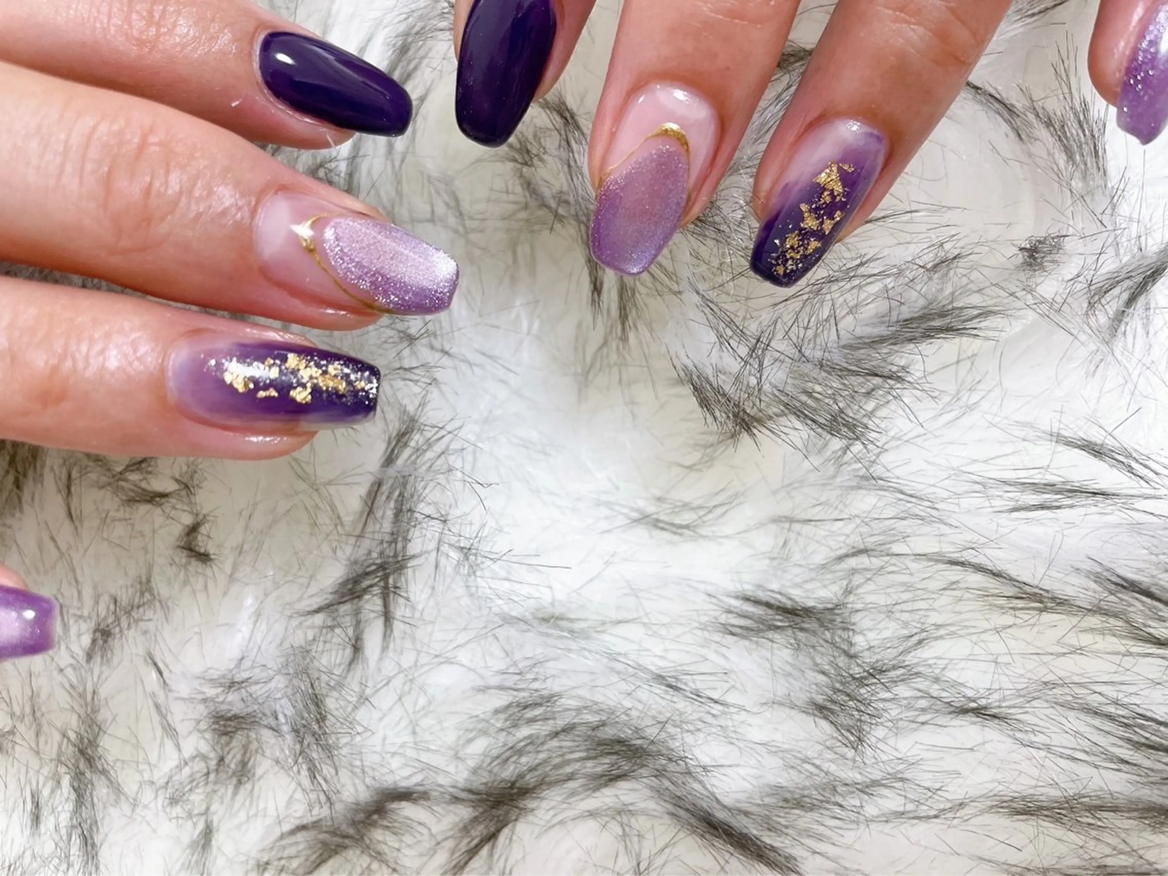 ネイル ジェルネイル キラキラネイル 韓国ネイル マグネットネイル メンズネイル kiki nail たまプラーザのネイルデザイン