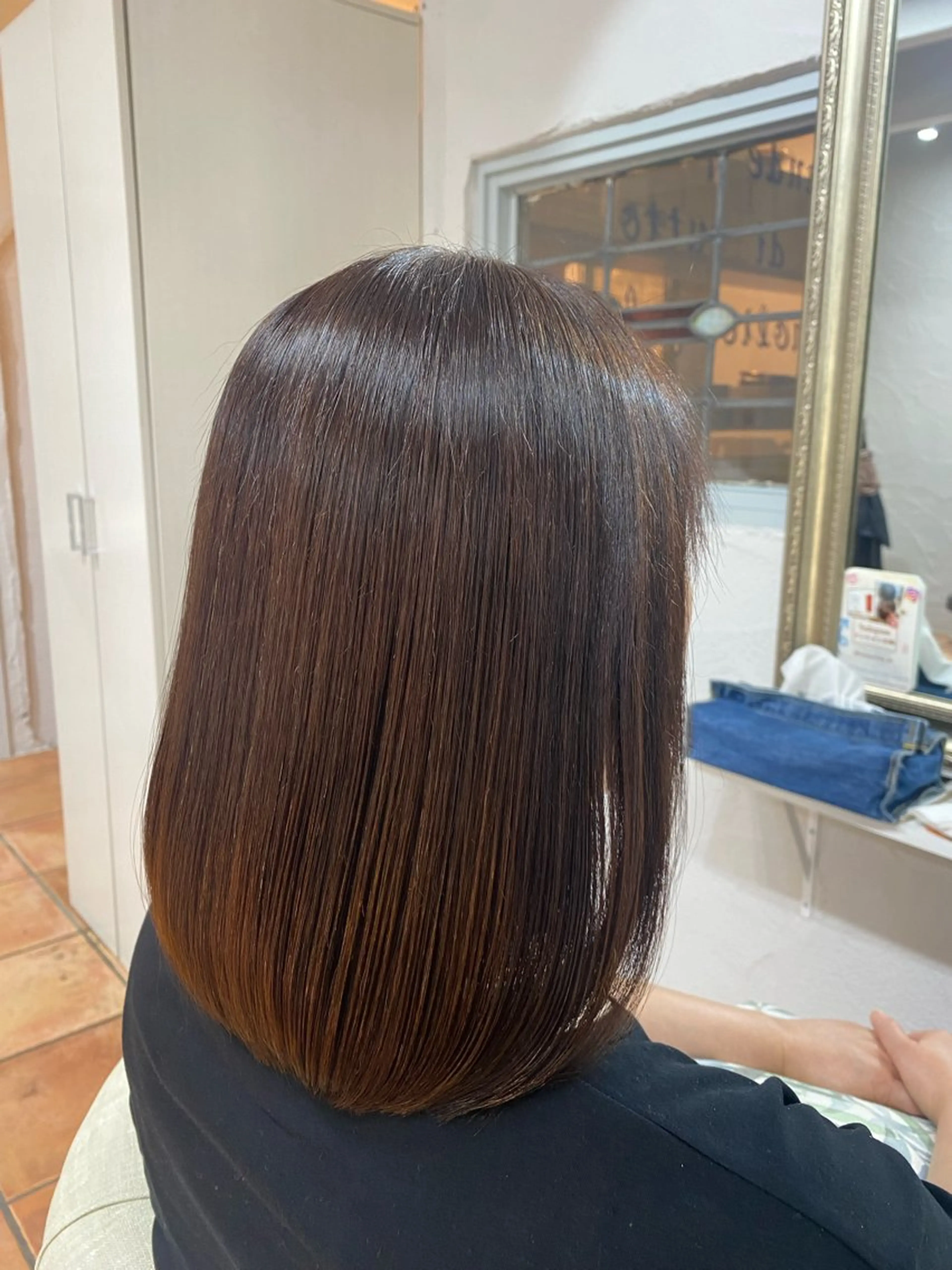 ミディアム 髪質改善美容室bokuno3号店所属・MAYU🩶土浦/ 髪質改善/矯正のヘアスタイル