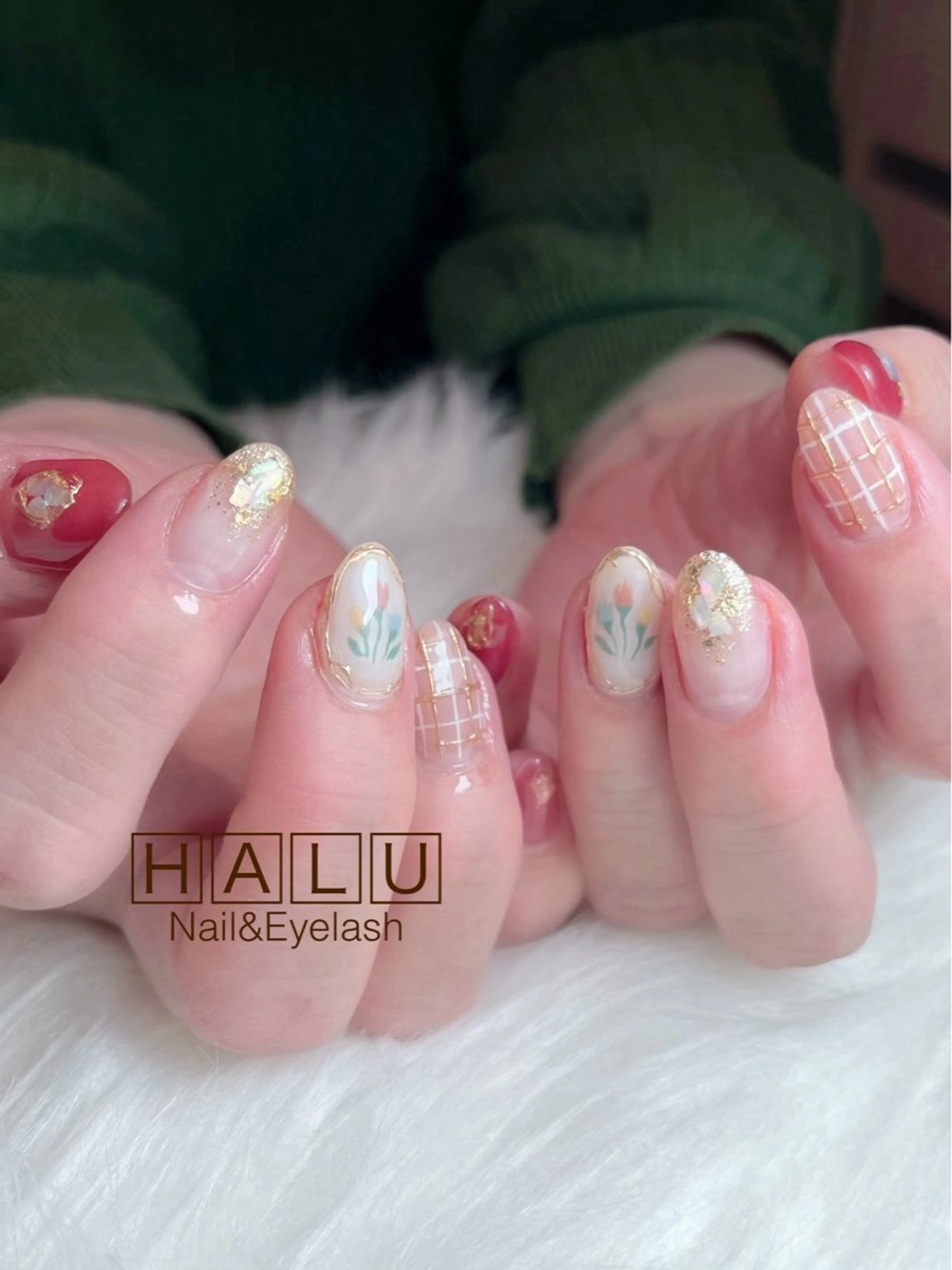 ネイル 春ネイル HALU ハルのネイルデザイン