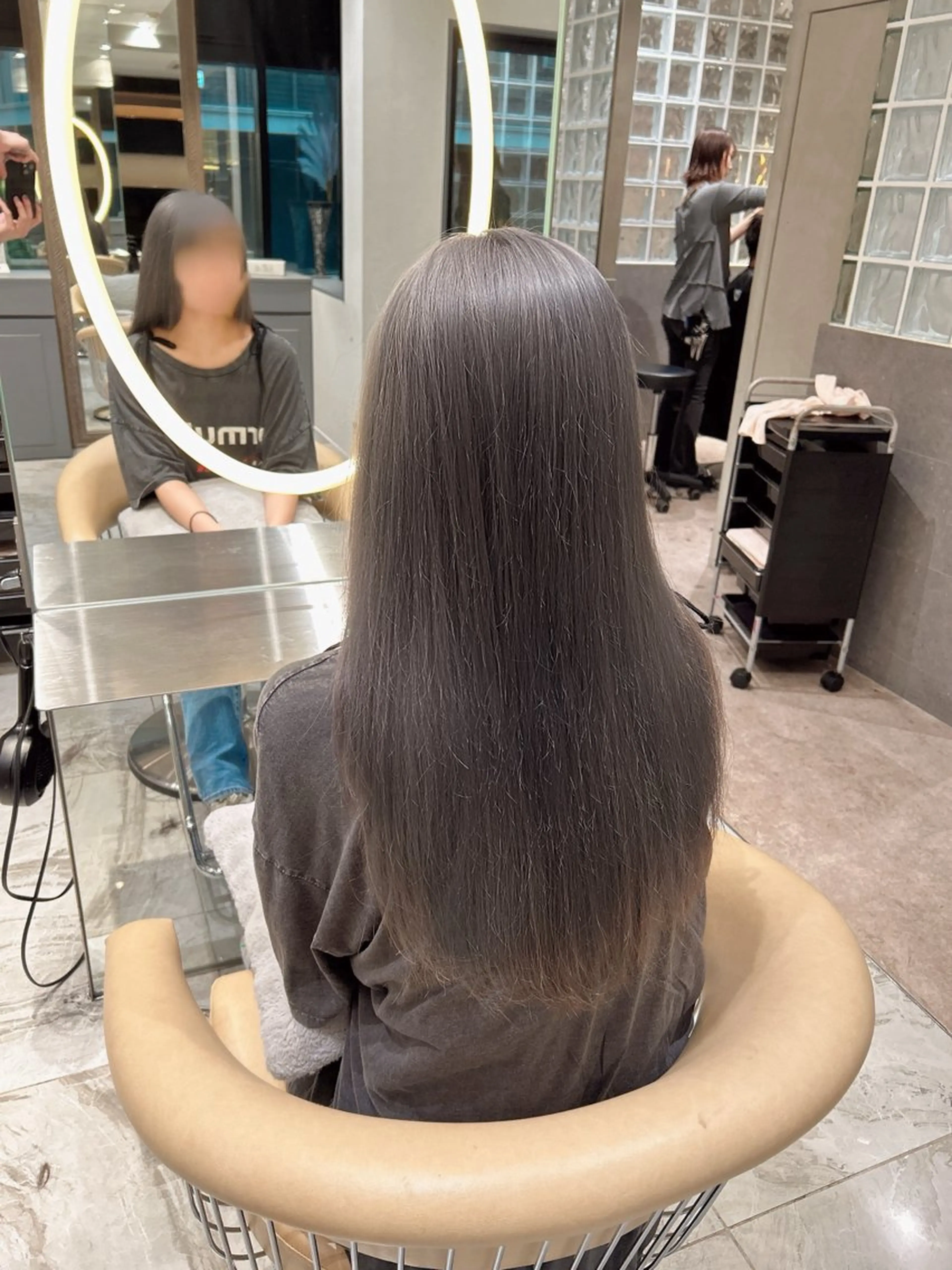 ロング カット ヘアカラー トリートメント 🥇KEN /レイヤー/艶カラーのヘアスタイル