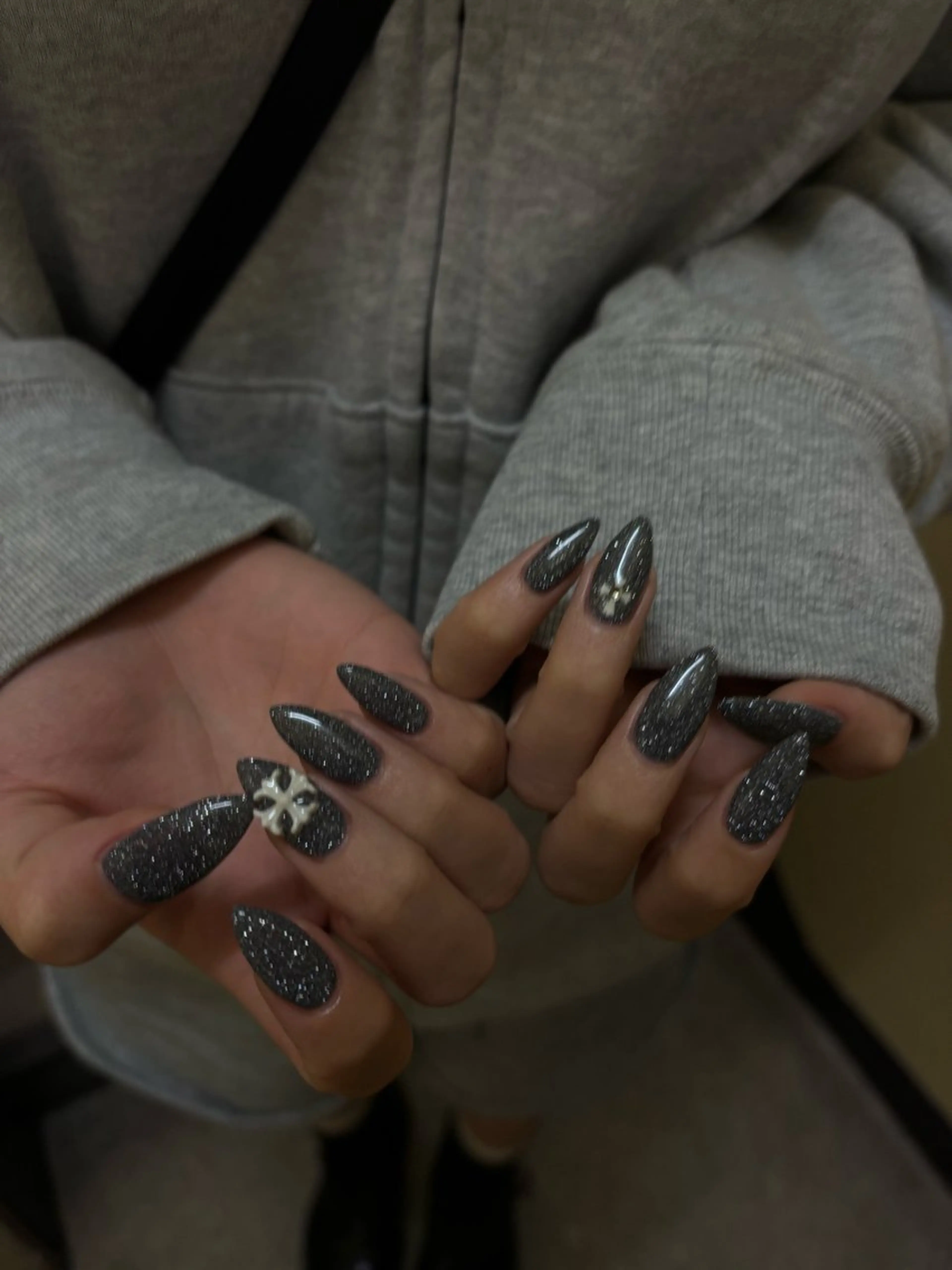 ネイル ハンドネイル 🩶韓国/ワンホン myu🩶のネイルデザイン