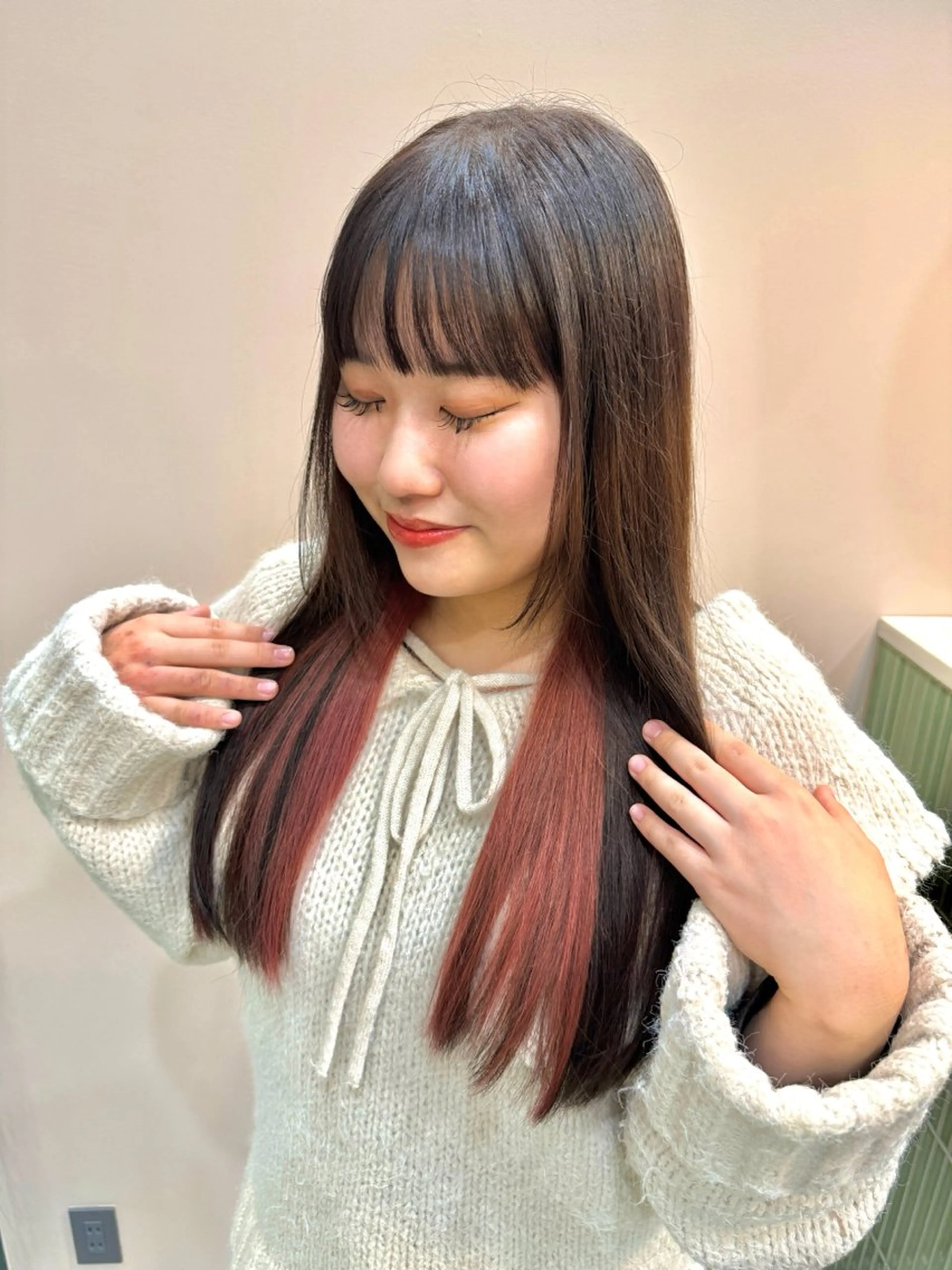 ロング カラー ヘアカラー 似合わせカラー／ 松岡茉和🐼🌈🌟のヘアスタイル