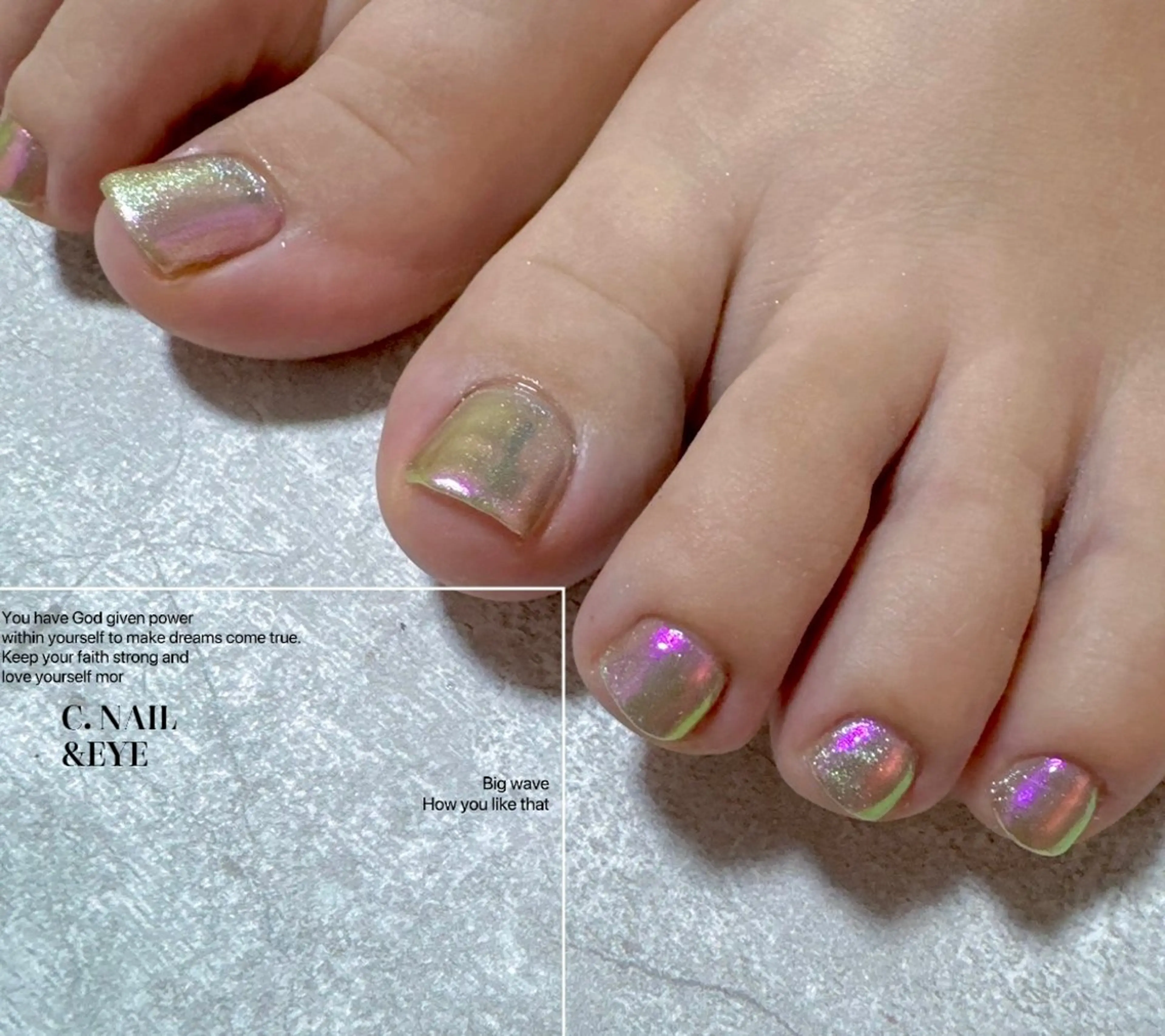 ネイル フットネイル C.Nail &Eye筑紫駅のネイルデザイン