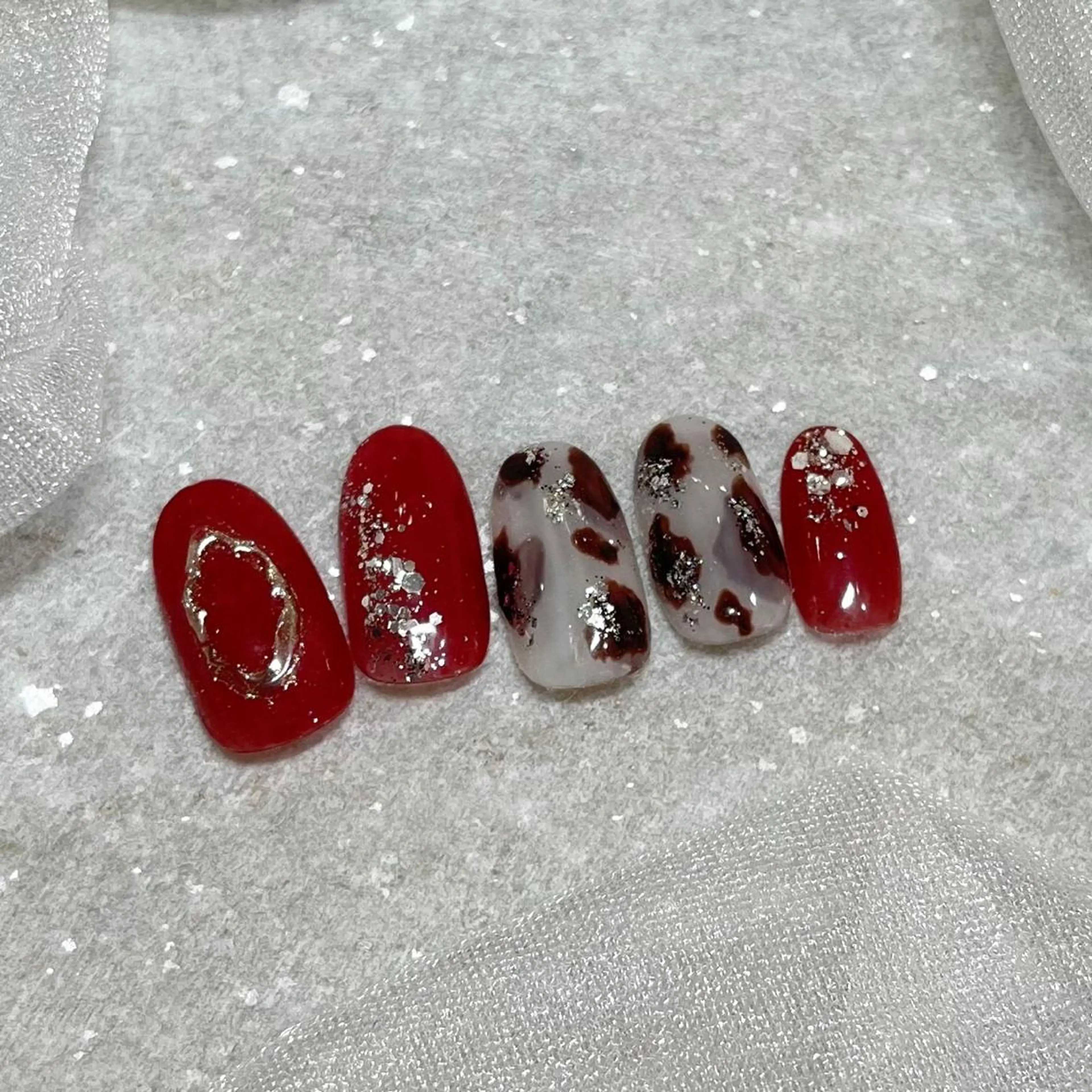 ネイル ニュアンスネイル 冬ネイル ハンドネイル Salon Ｋのネイルデザイン