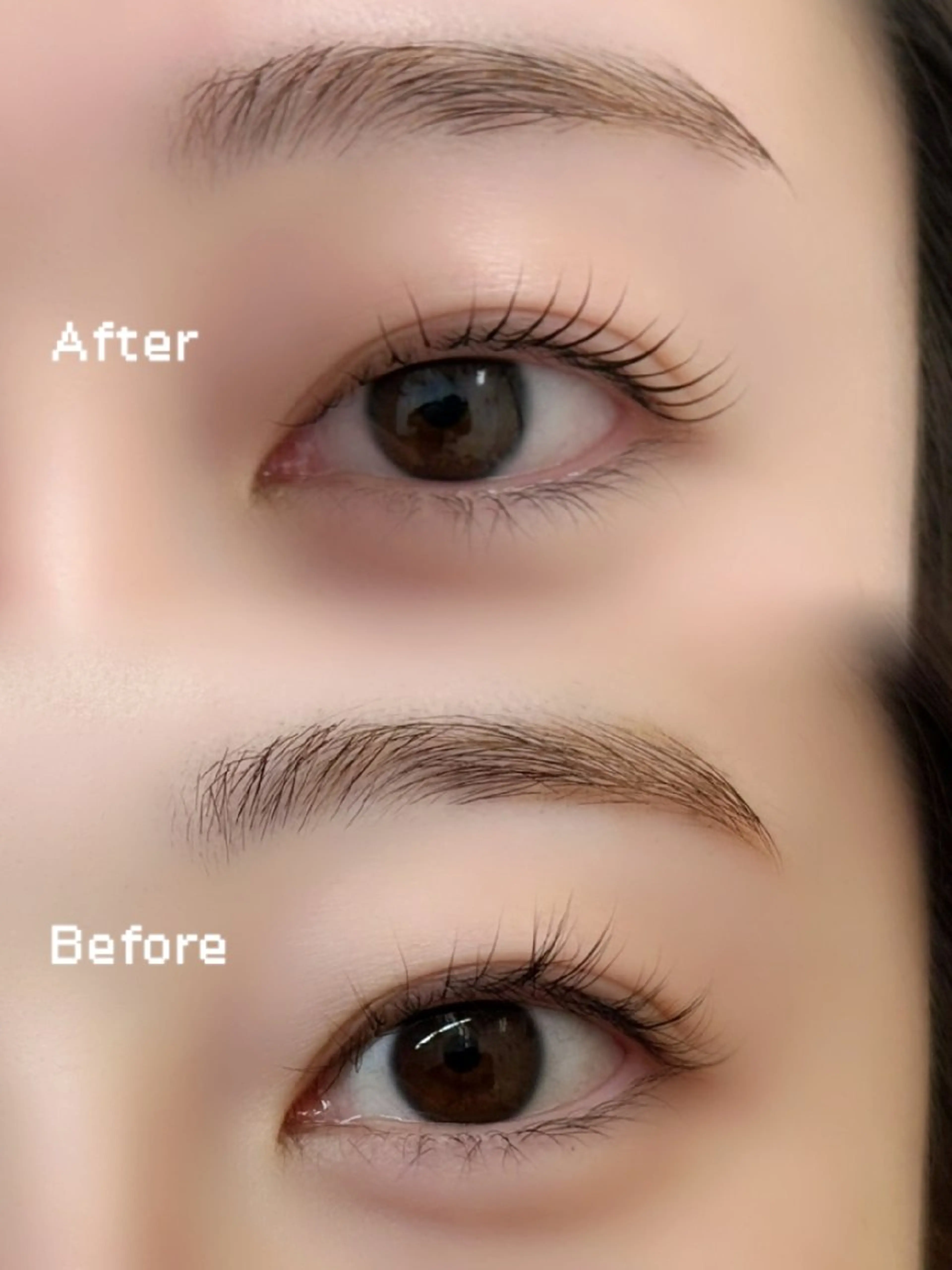 マツエク・マツパ マツパ アイブロウサロン 眉毛専門店 iBROW.川越店所属・Akane iBROW.のマツエク・マツパデザイン