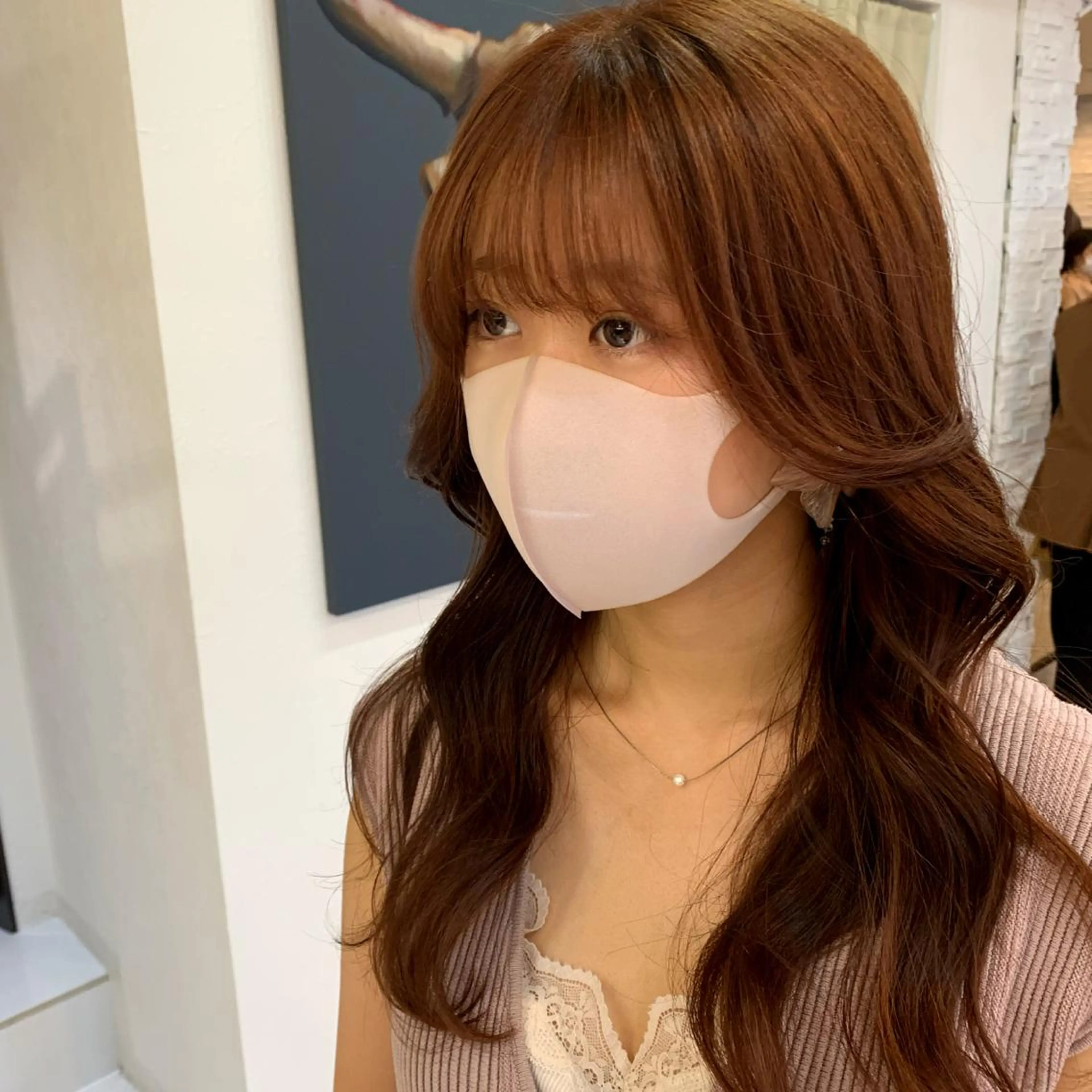 ロング カラー くびれヘア 【韓国風くびれヘア】 joule小木曽輝のヘアスタイル