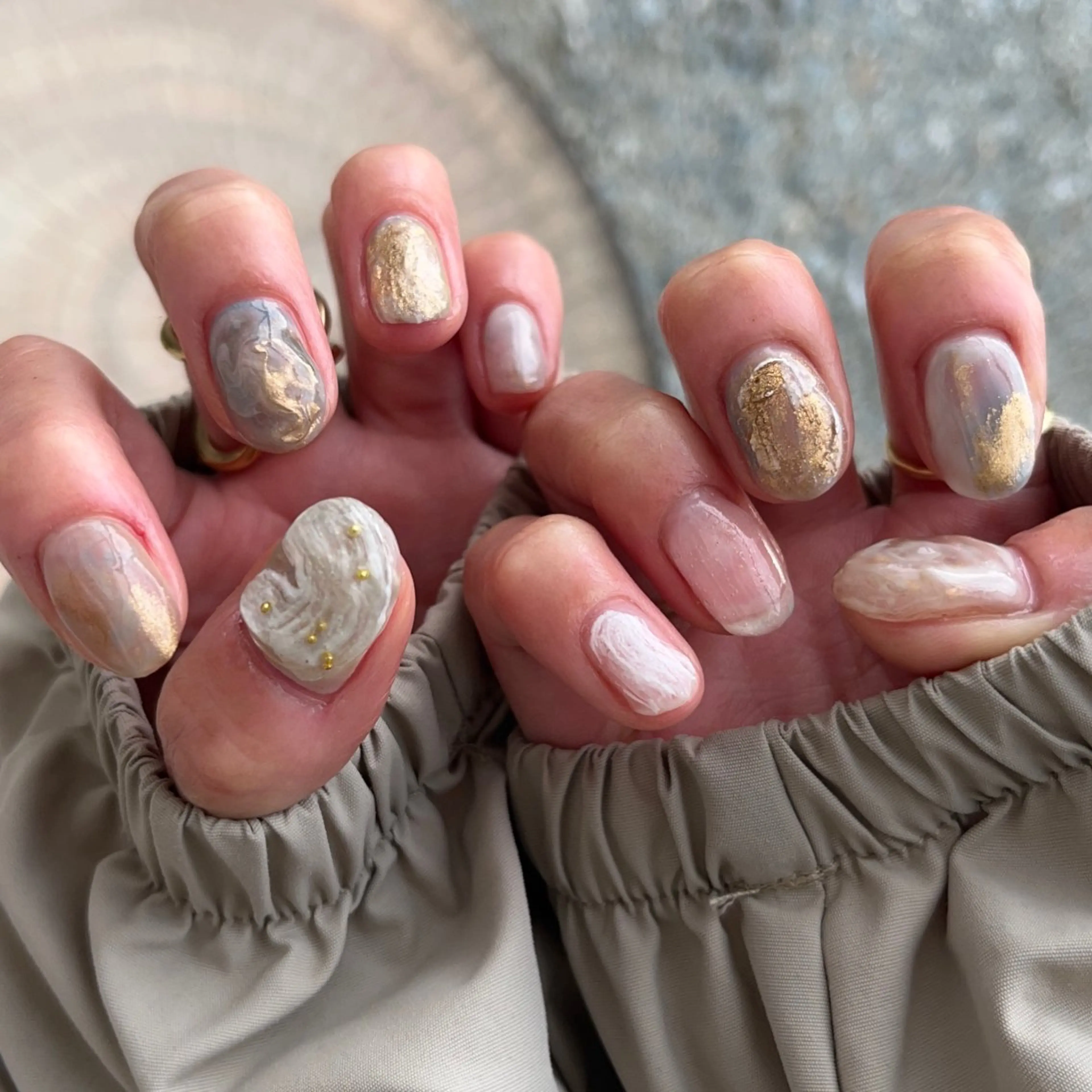 ネイル ニュアンスネイル mitsuki / Manonのネイルデザイン