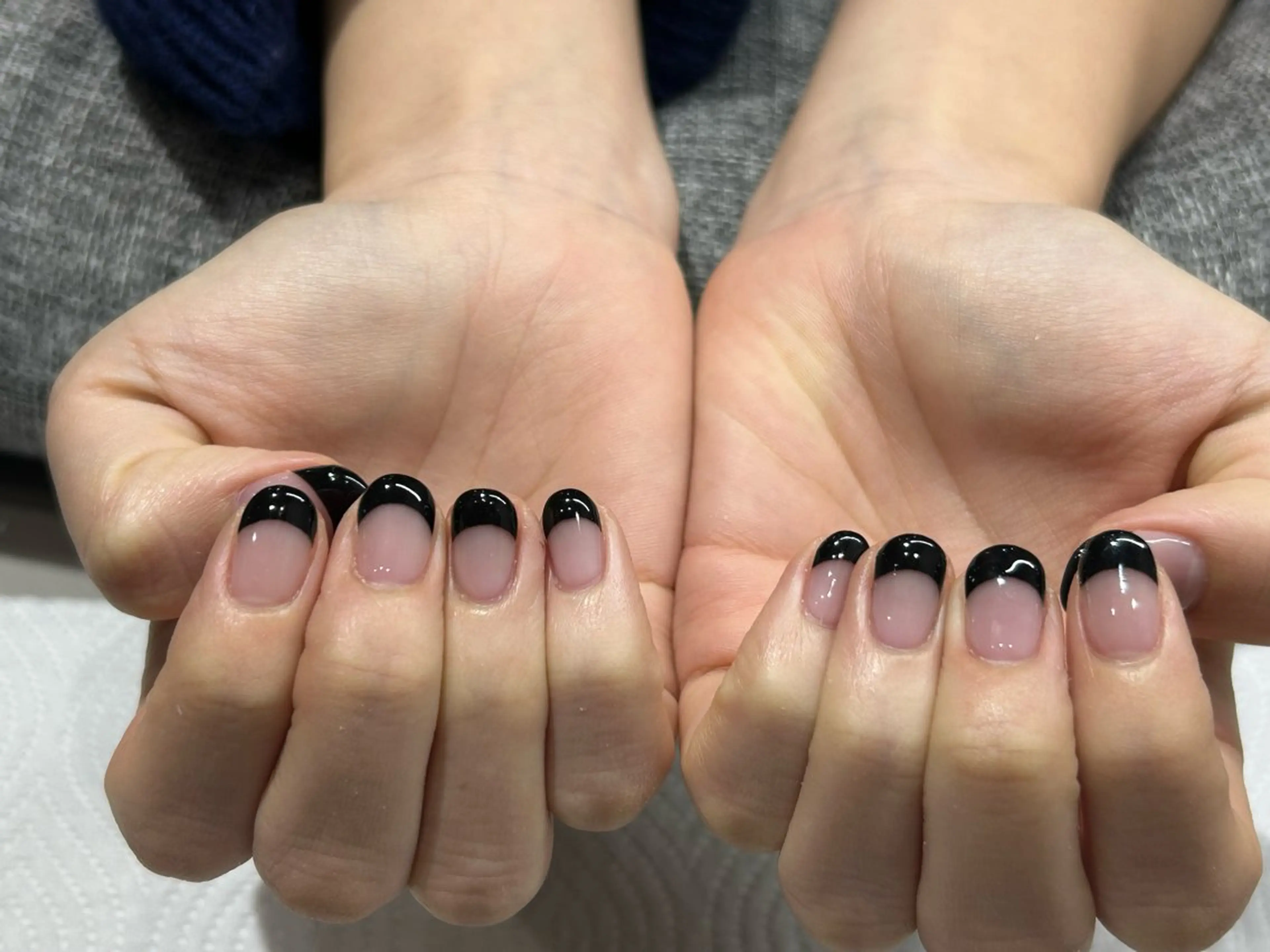 ネイル フレンチネイル マミーナオレンジ mihoのネイルデザイン