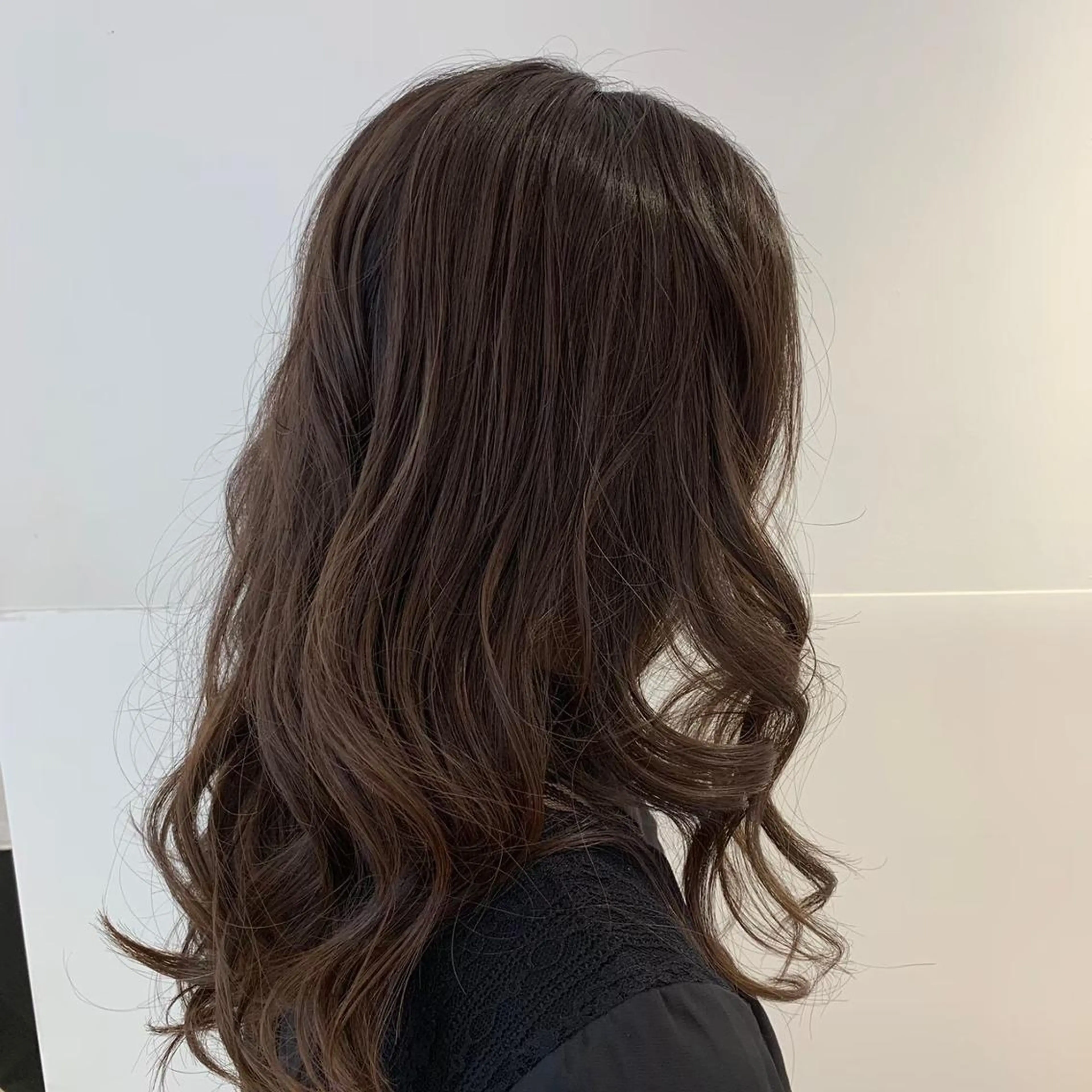 パーマ+ブロー【荻窪／パーマ／波巻／韓国風】の写真