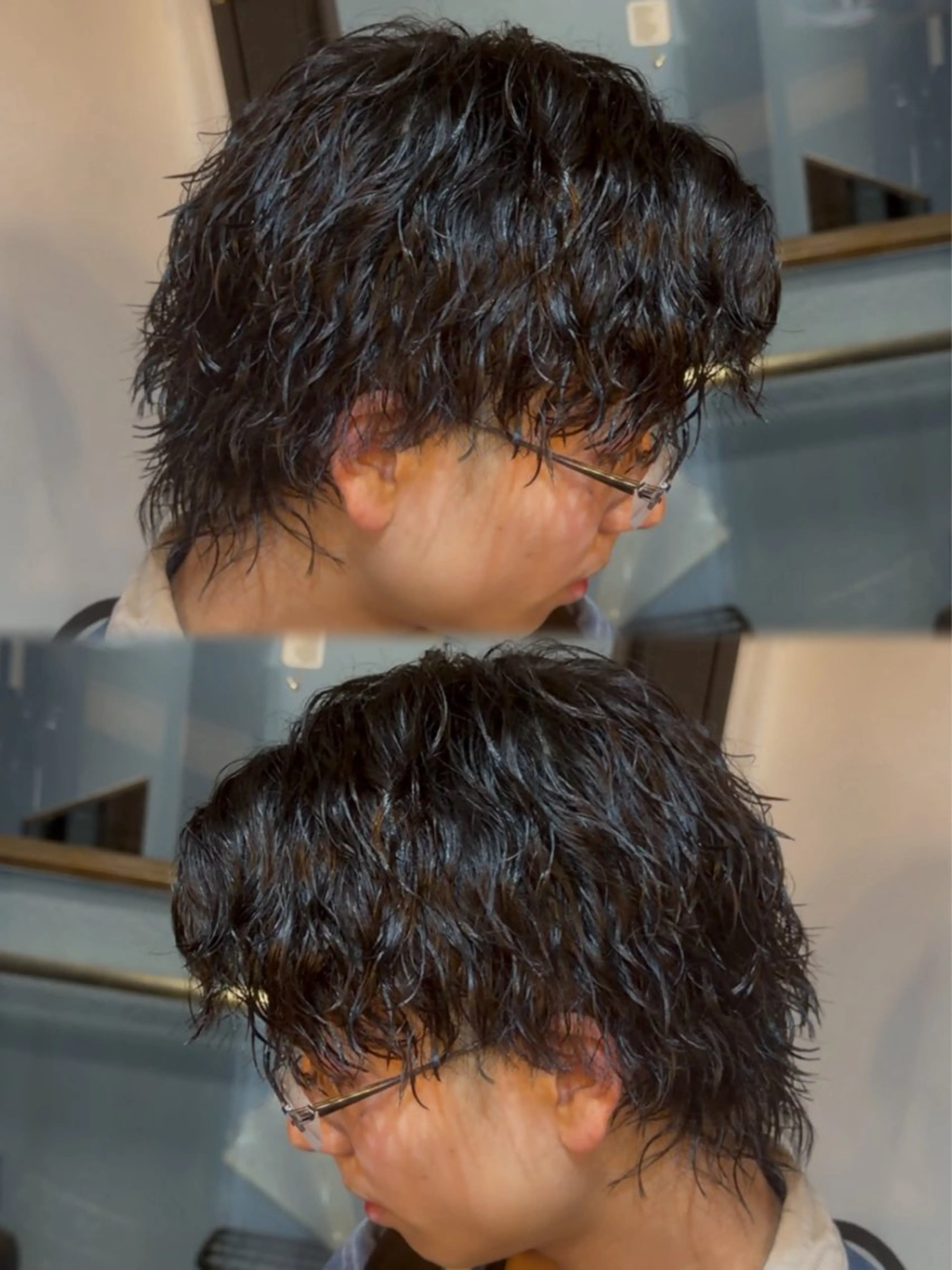 パーマ メンズ メンズパーマ カット パーマ メンズ特化/ショート /ツイスパ/結希のヘアスタイル