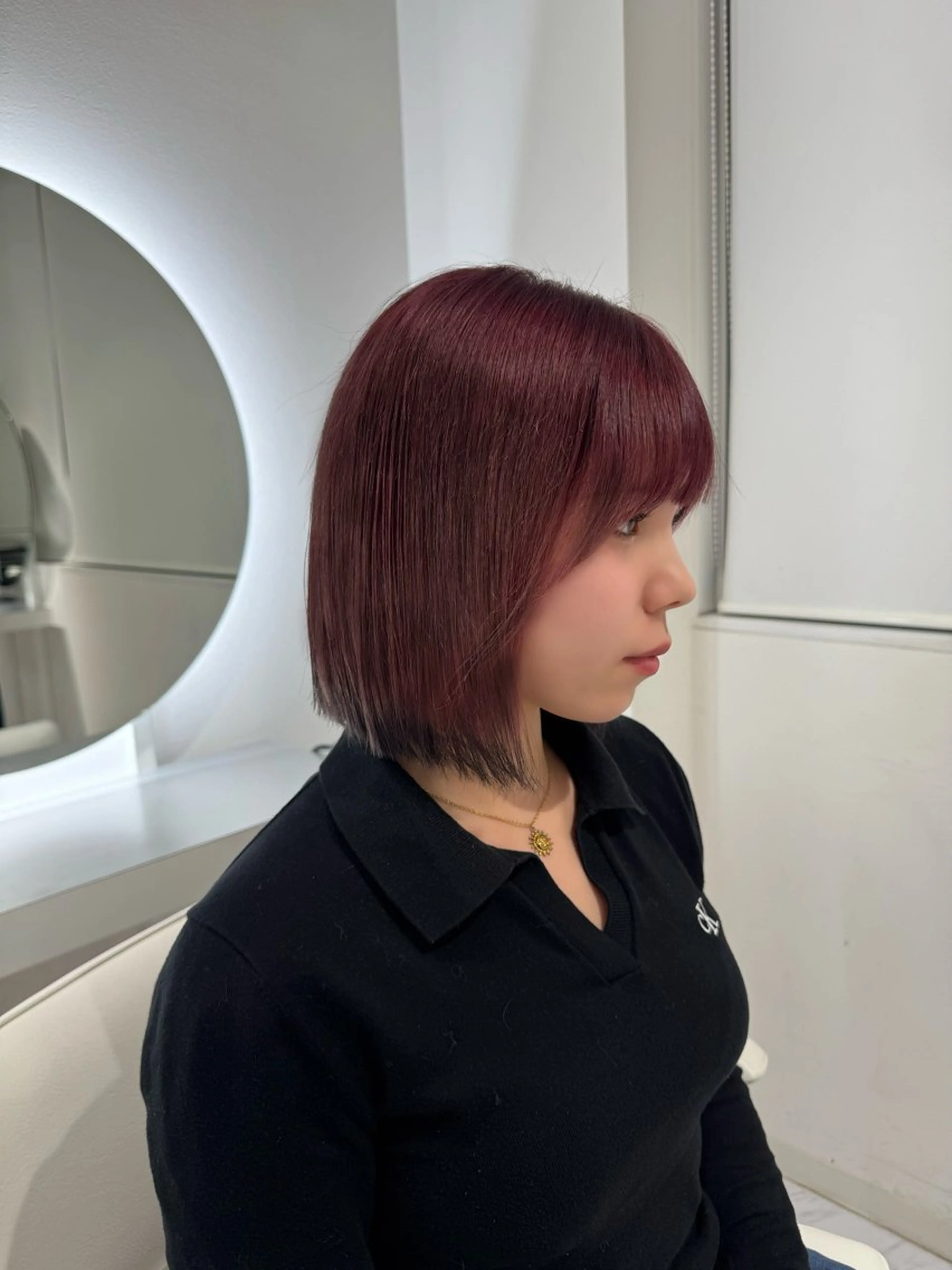 カラー ヘアカラー rina/無料 レイヤーカット/上野のヘアスタイル