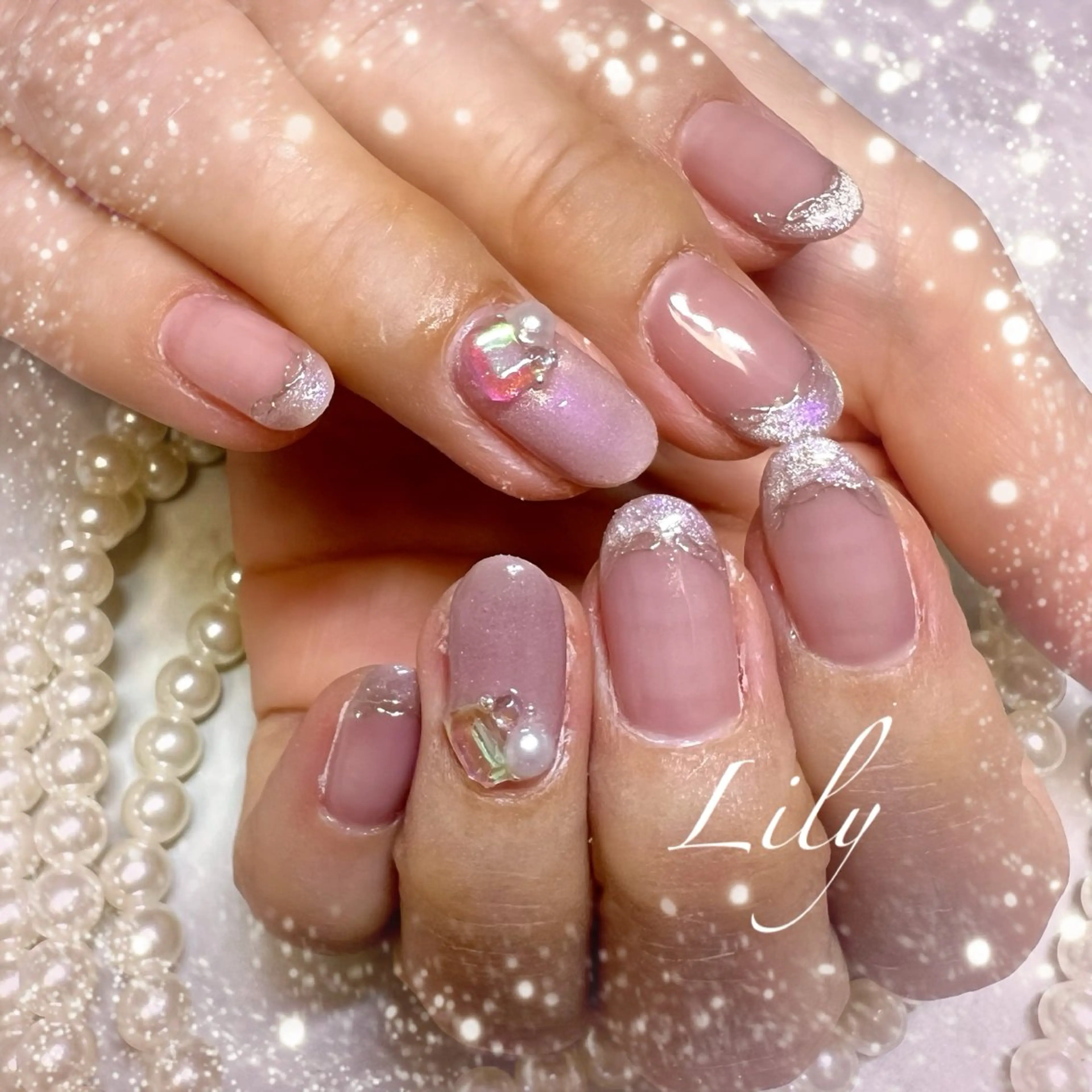 ネイル ハンドネイル Nailsalon Lilyのネイルデザイン