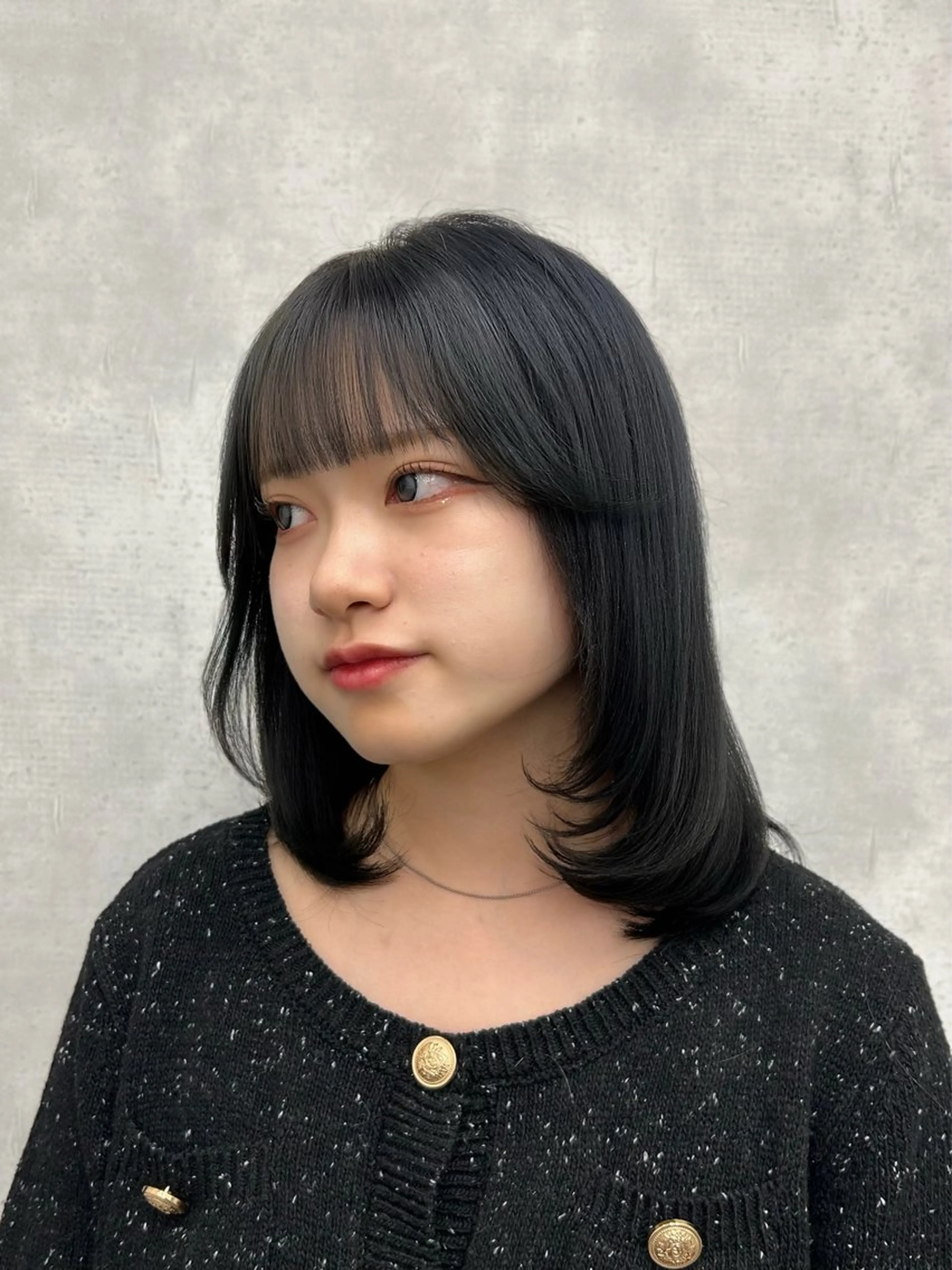 ミディアム ボブレイヤー ボブ レイヤーカット 大人レイヤー/艶美髪 🇺🇸TOMONAのヘアスタイル