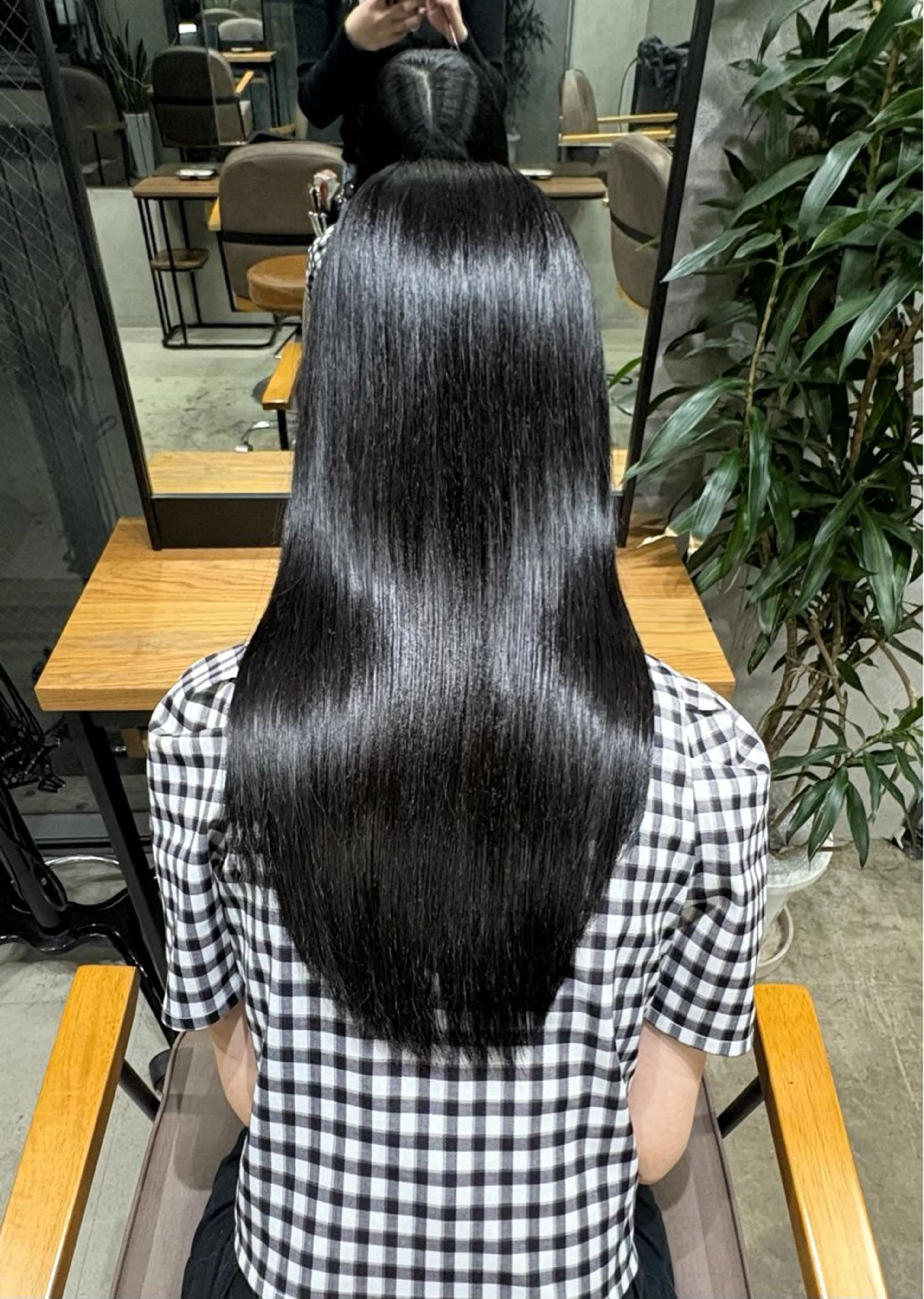 【縮毛矯正】ストレートパーマ＋クイックトリートメントの写真