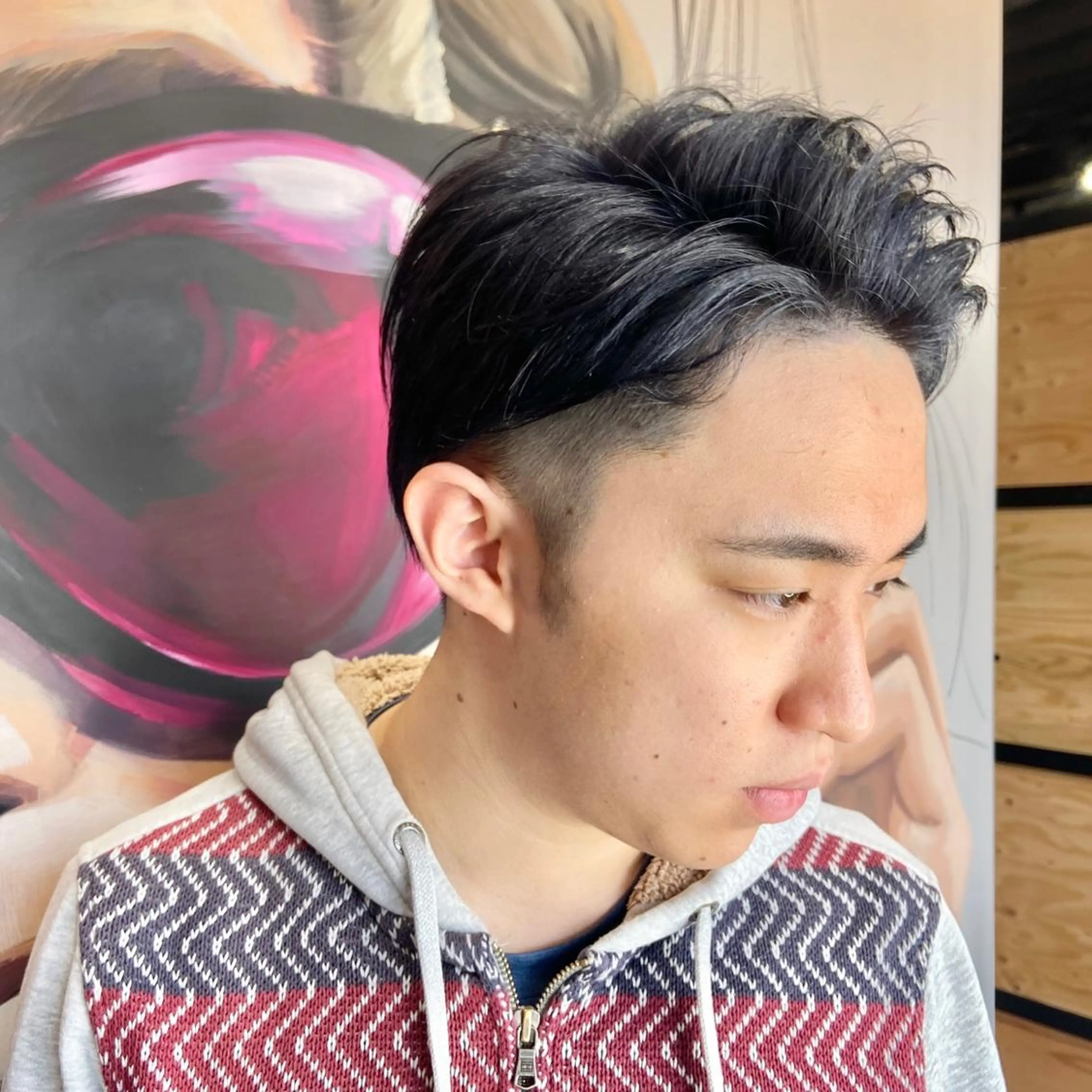 ショート カラー パーマ ヘアアレンジ メンズ キッズ ネイル マツエク・マツパ アイブロウ 子どものヘアアレンジ メンズバレイヤージュ メンズハイライト メンズインナーカラー メンズ韓国風 times salon名駅所属・久木原 ゆりのヘアスタイル