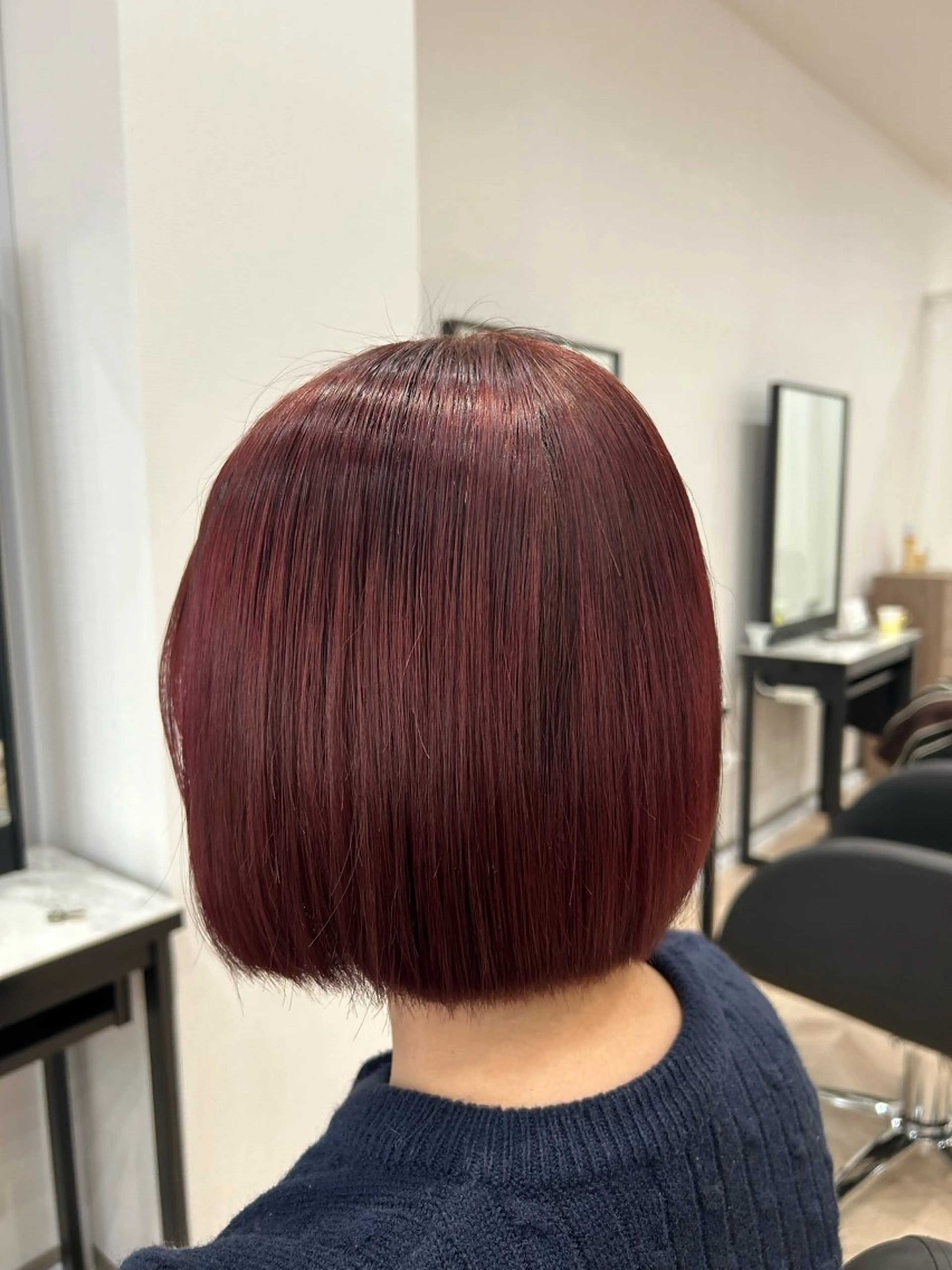 ショート カラー Marin🫐/ 名駅/レイヤーカットのヘアスタイル