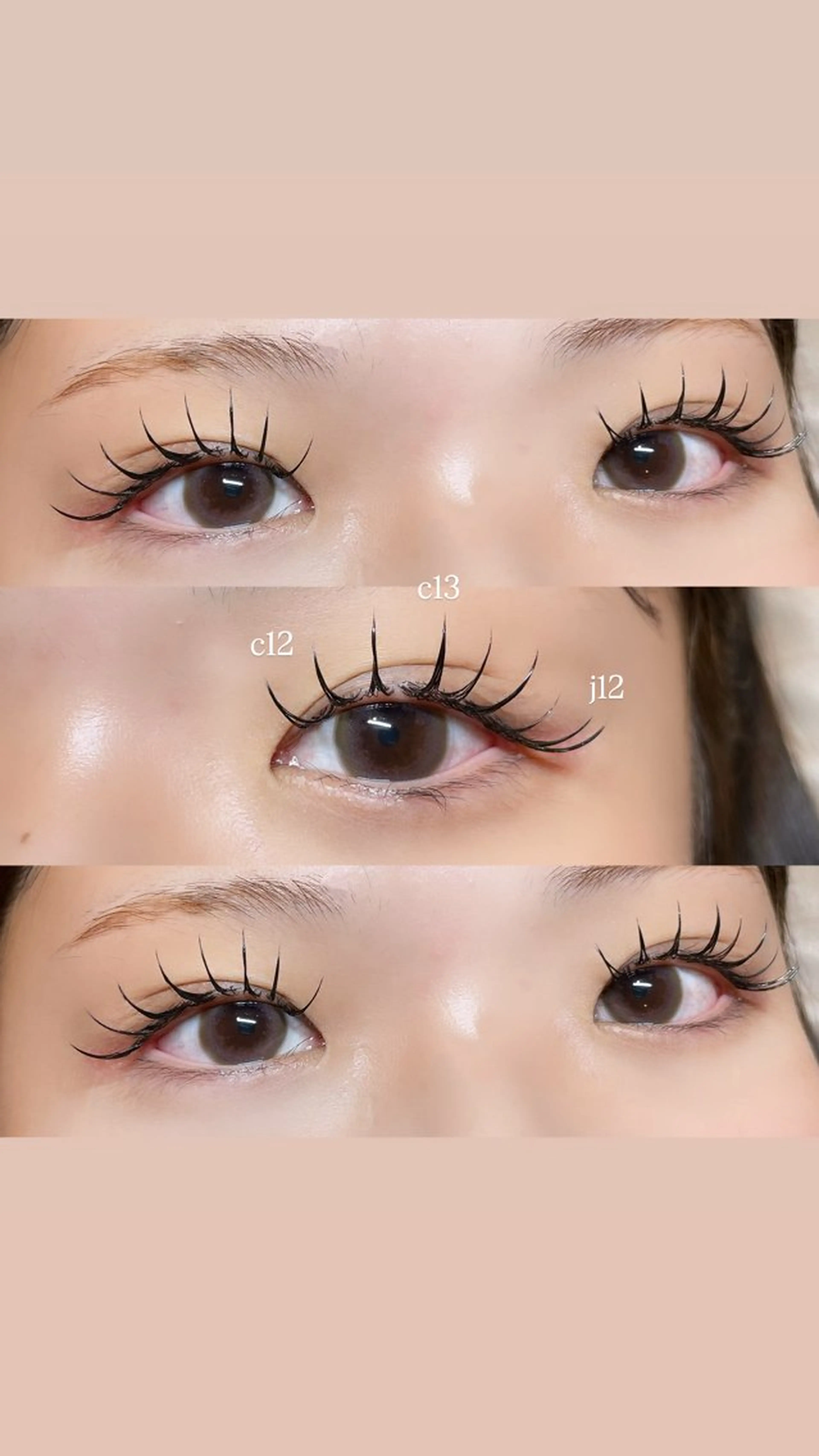 マツエク・マツパ マツエク Mell Yuuna ♡パリエク /束感のマツエク・マツパデザイン