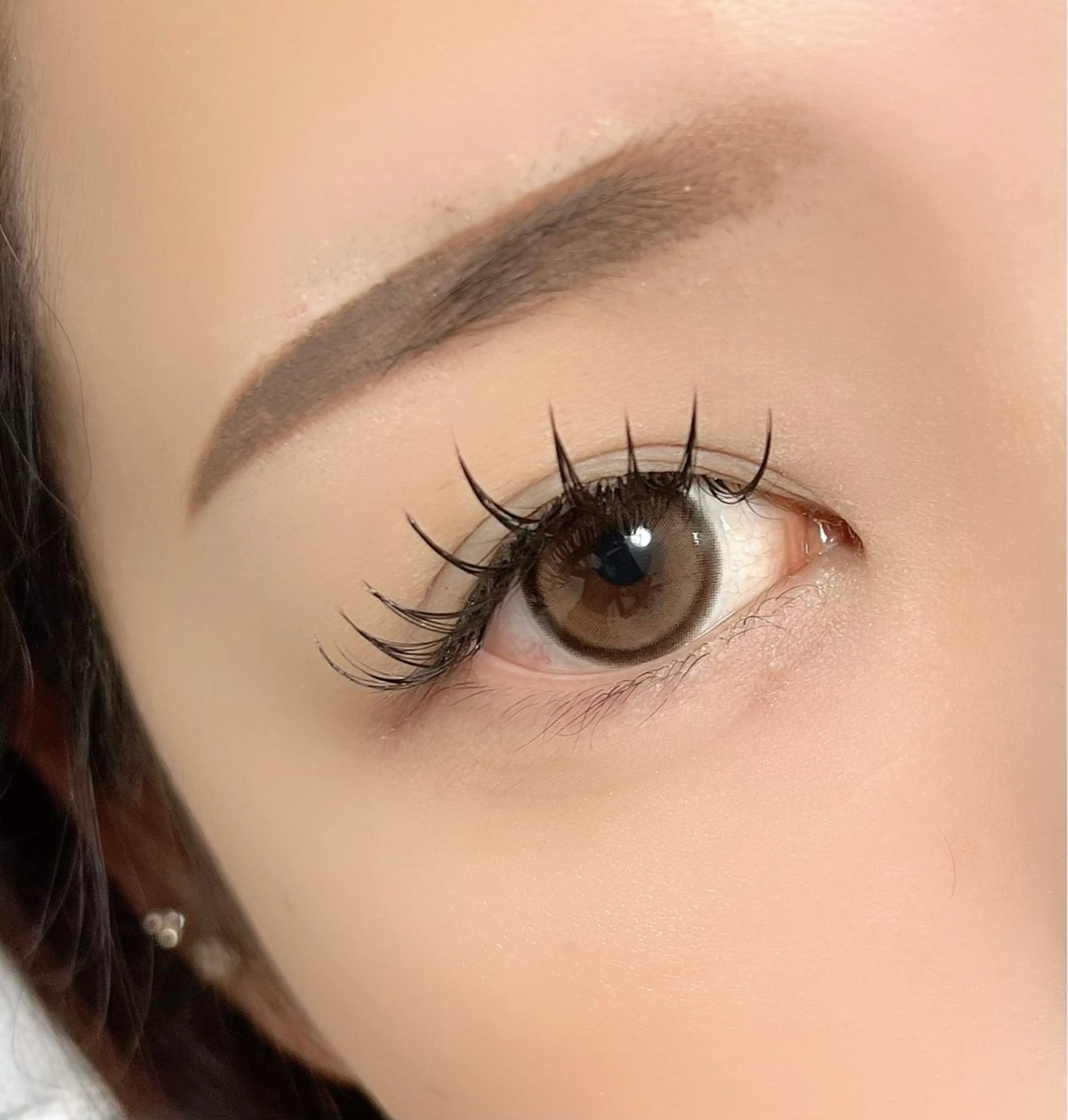 マツエク・マツパ マツエク 【那覇/束感まつ毛】 ｷｬﾒﾙのマツエク・マツパデザイン