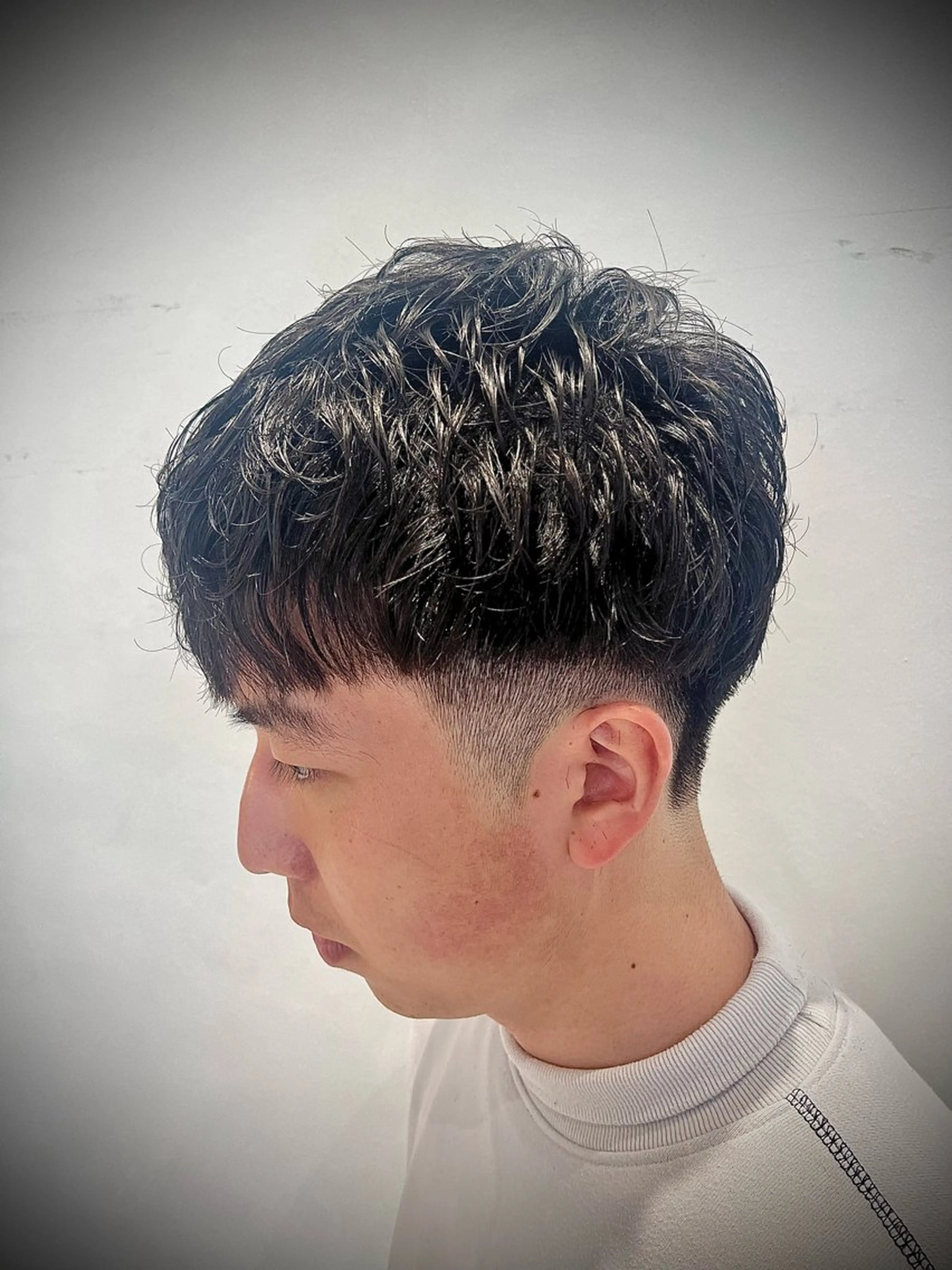 パーマ メンズ メンズパーマ カット 🟦メンズ特化🟦 たかしま　あさひのヘアスタイル