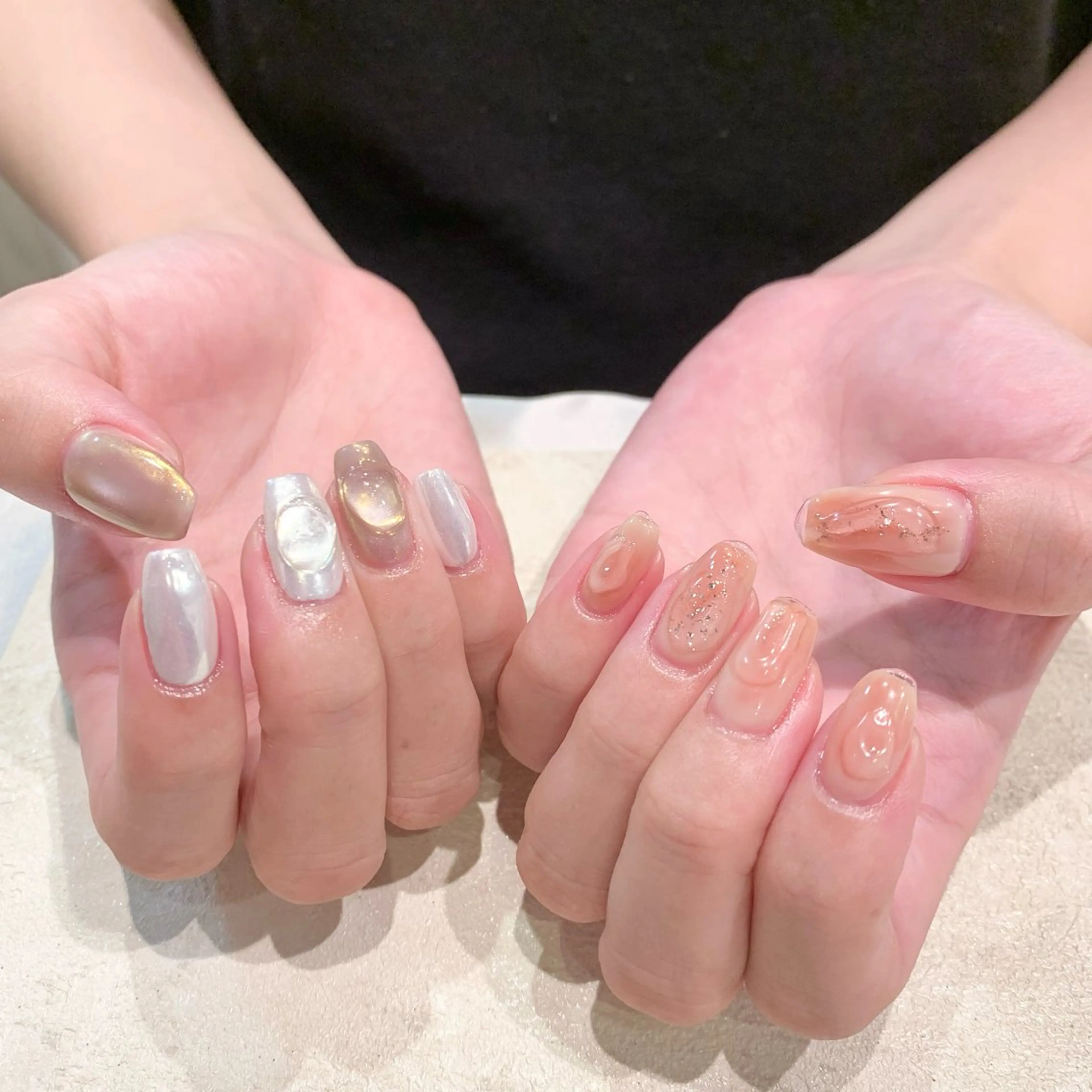 ネイル ハンドネイル ecrin 💎 mayuのネイルデザイン
