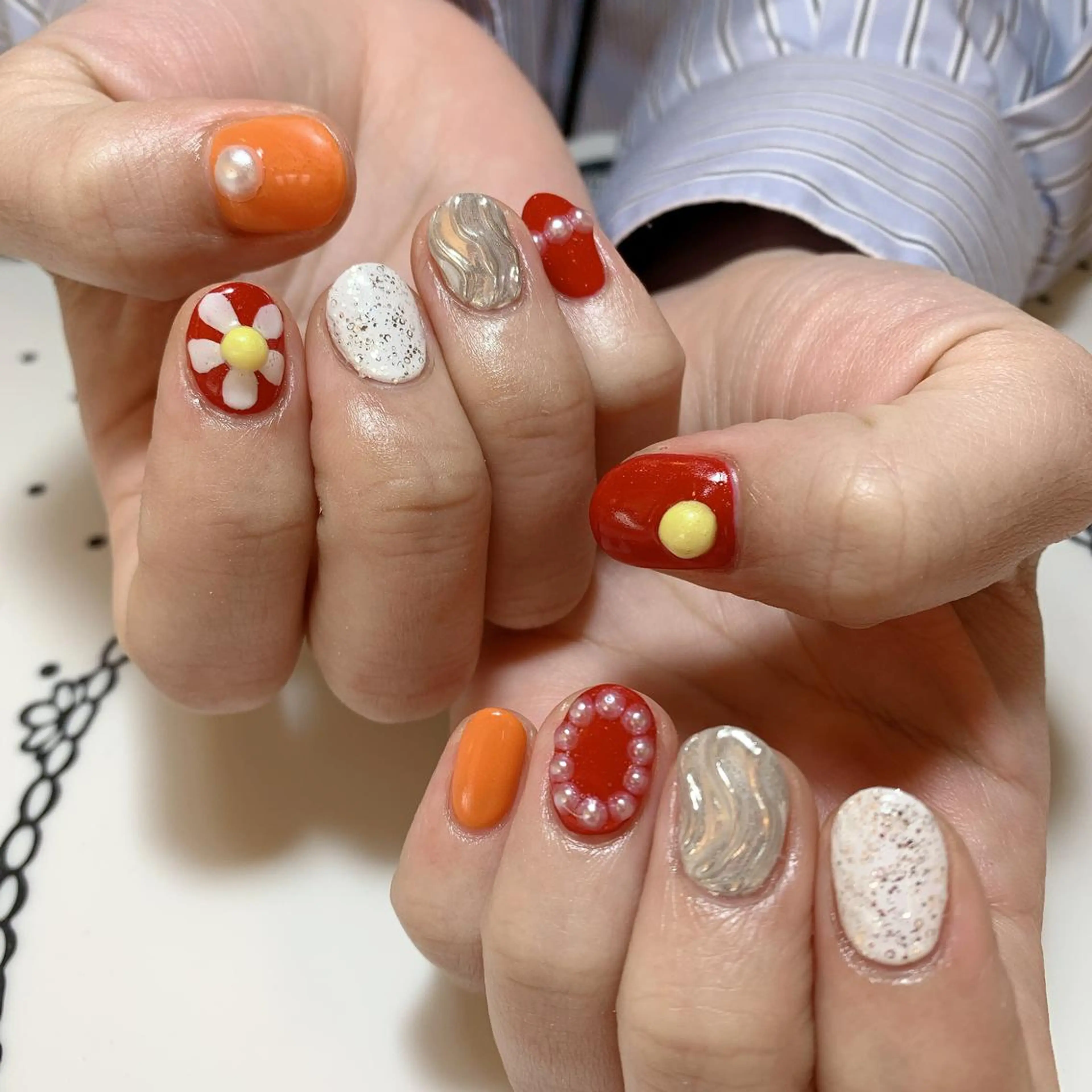 ネイル ハンドネイル 田澤 真理子のネイルデザイン