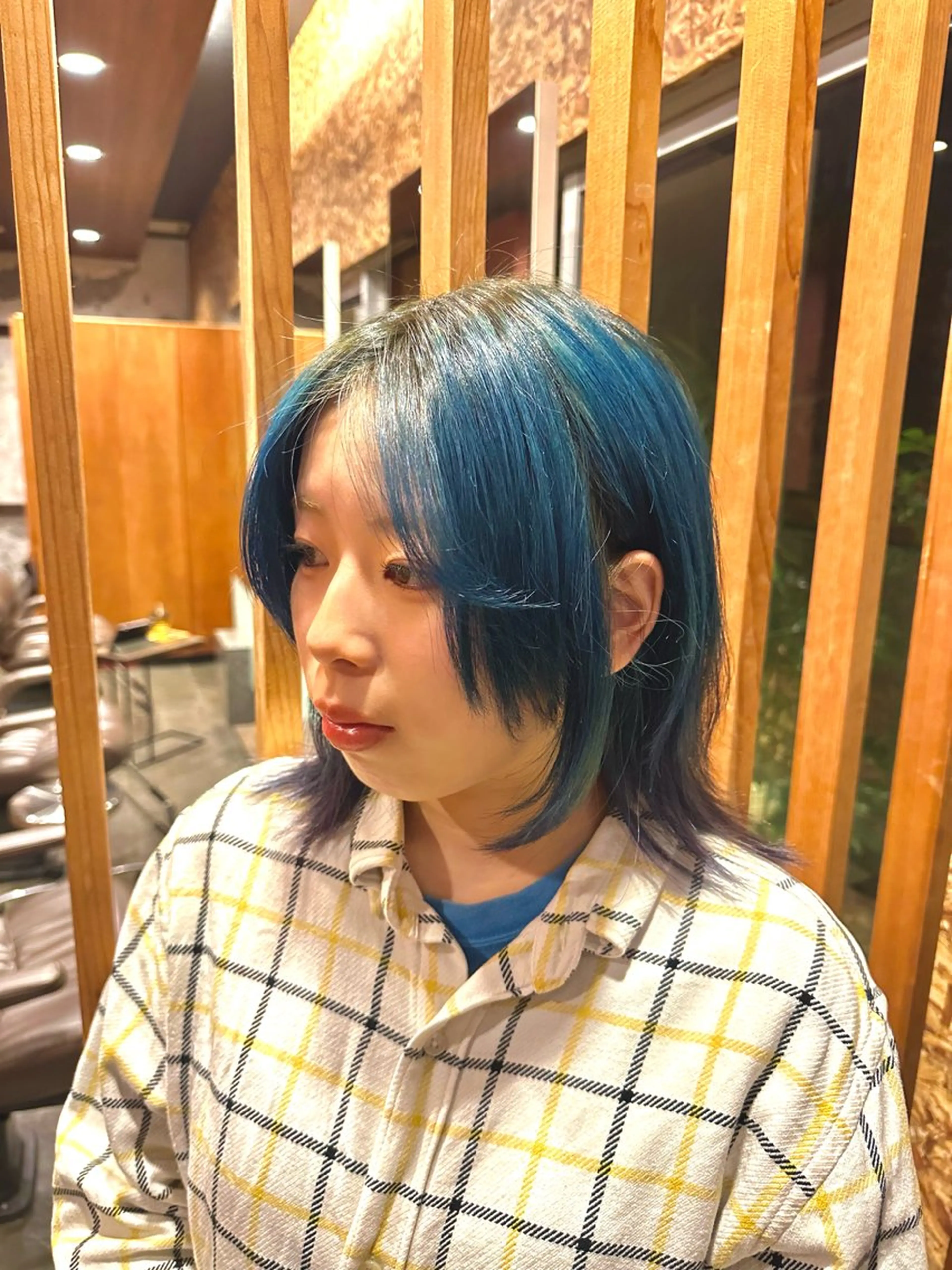 ミディアム レイヤーカット ウルフカット ウルフレイヤー 岩崎流成 /モデル様募集中🍄のヘアスタイル