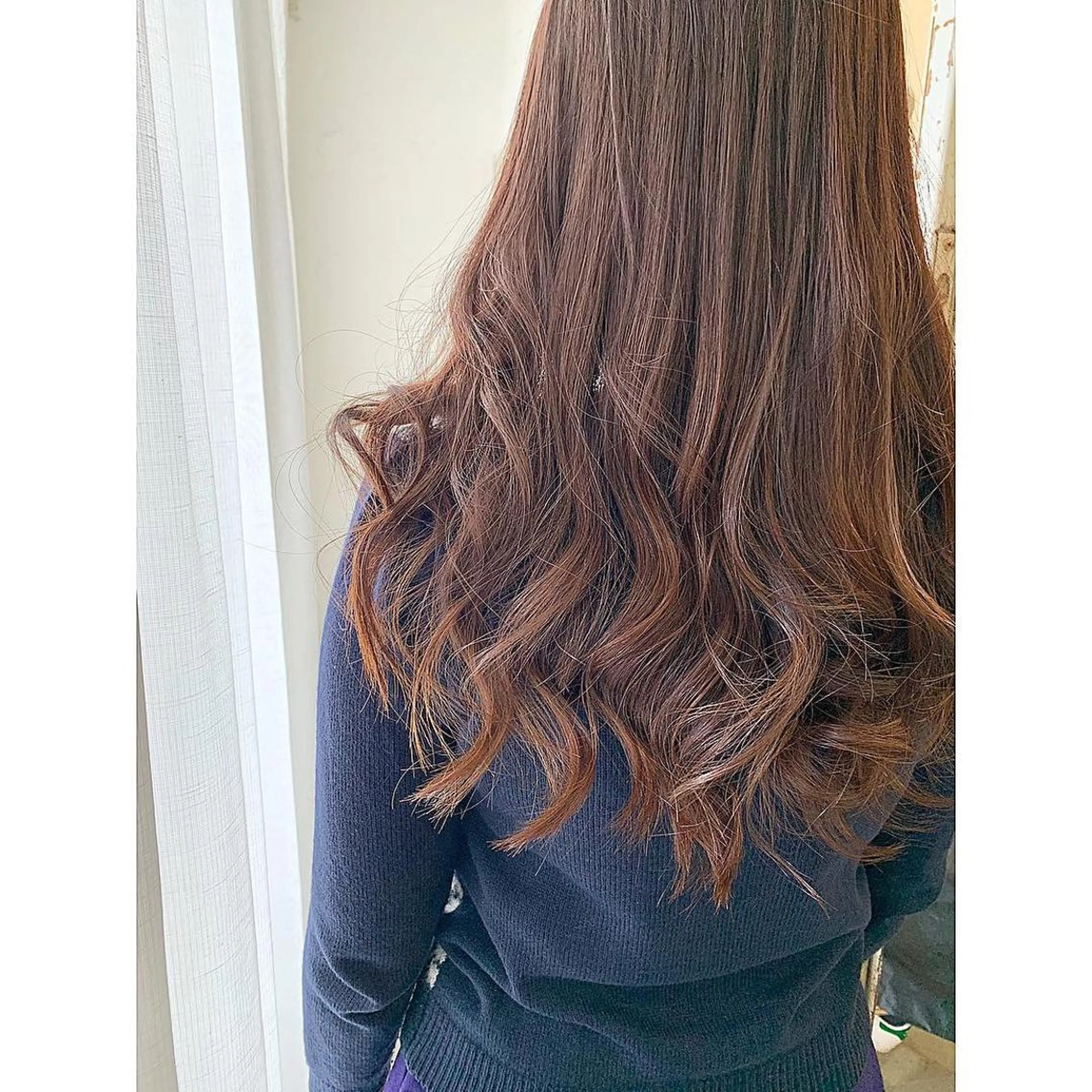 ロング カラー fio マナミのヘアスタイル