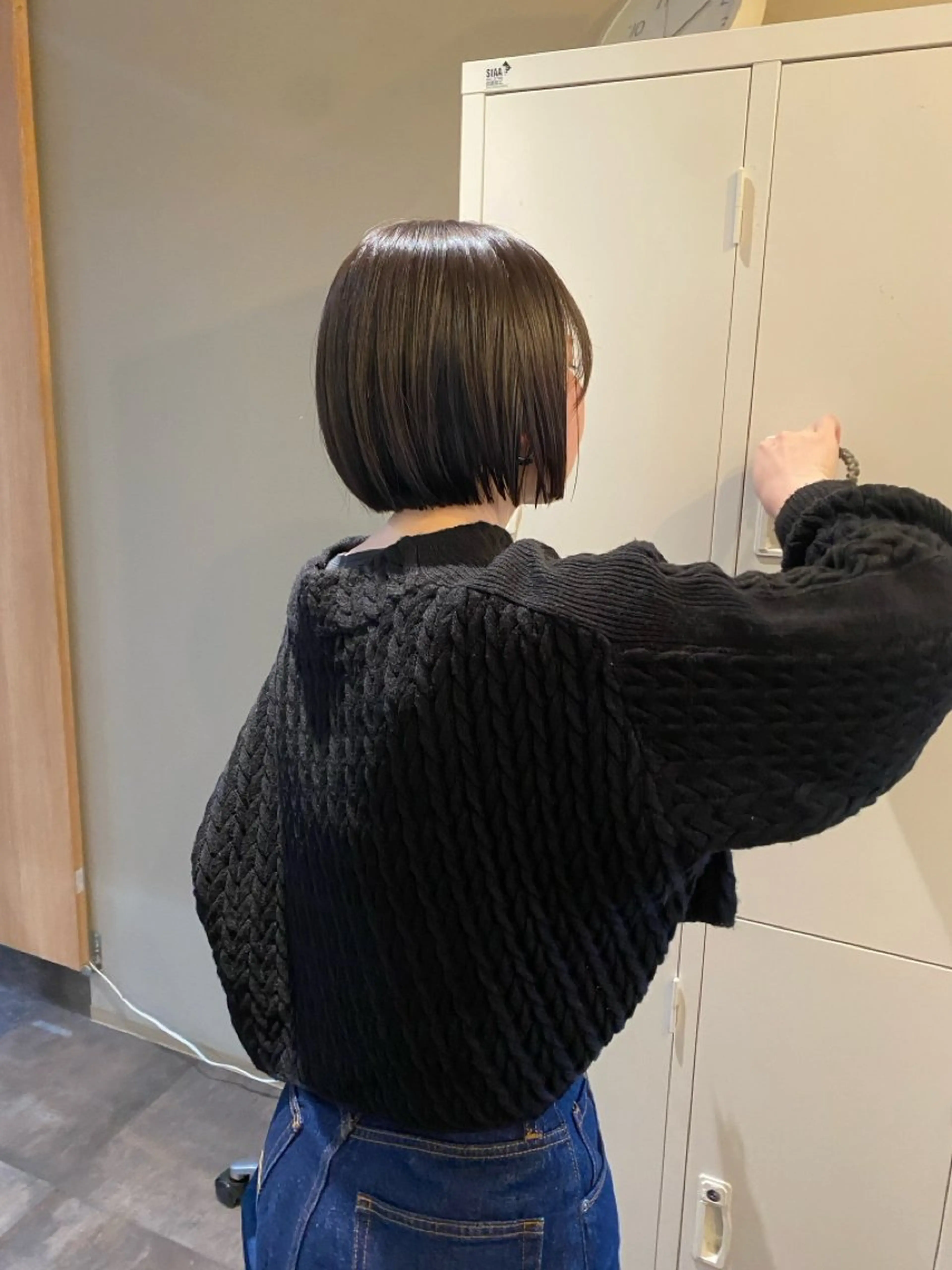 ショート カット ヘアカラー トリートメント みやけ ひなのヘアスタイル