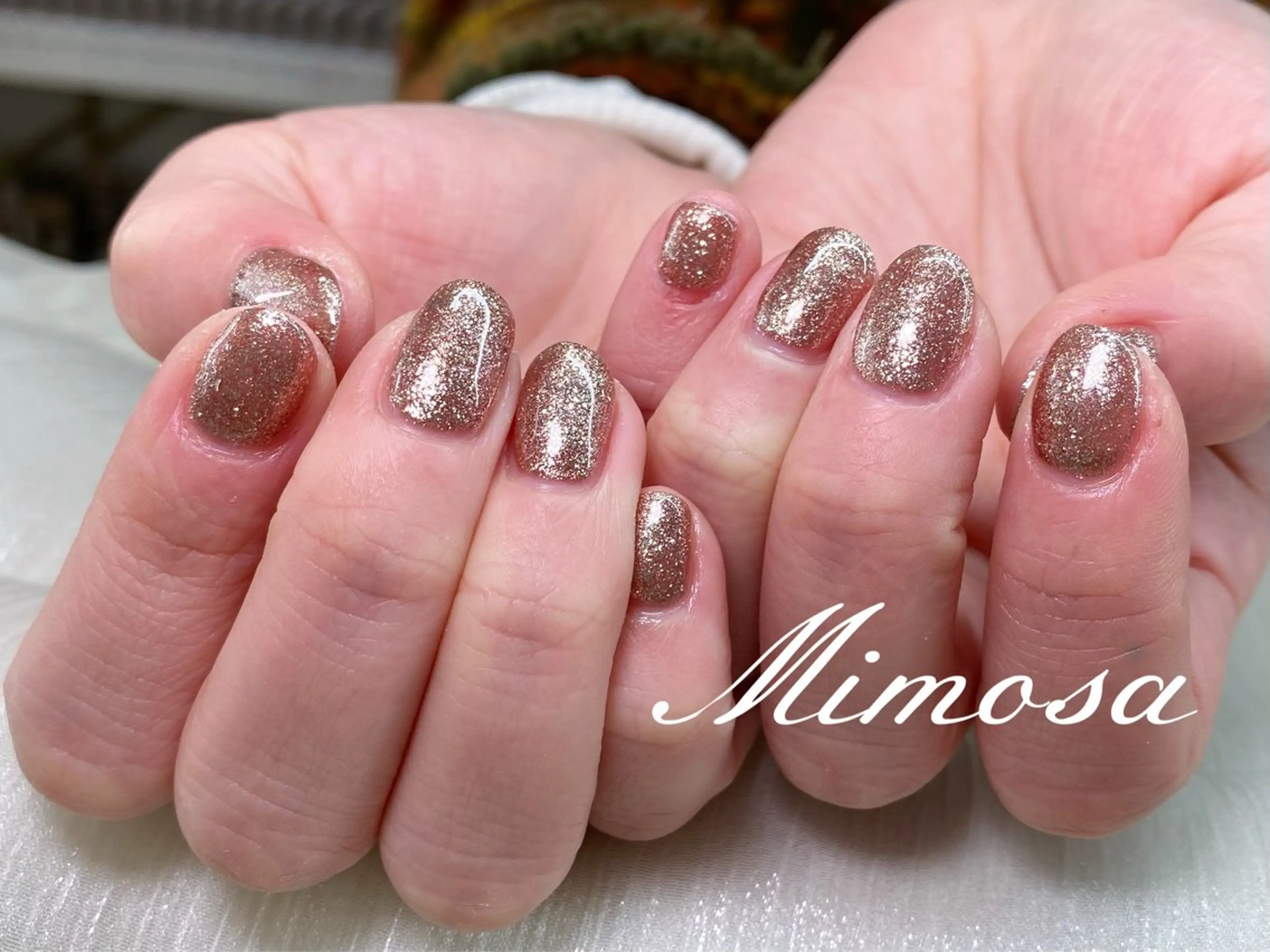 ネイル ハンドネイル 💛Mimosa💛 吉祥寺のネイルデザイン