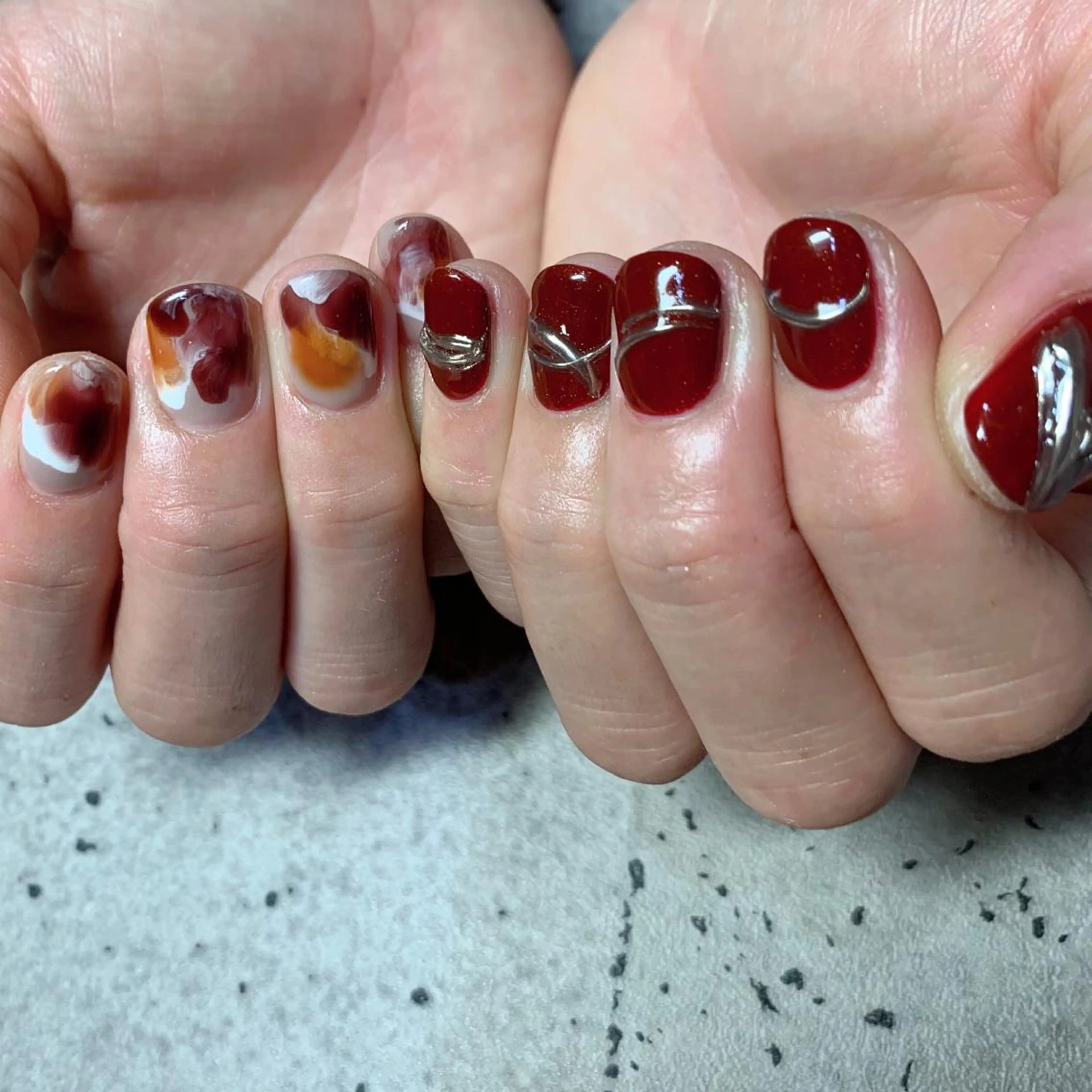 ネイル 春日井ネイルサロン iroのネイルデザイン