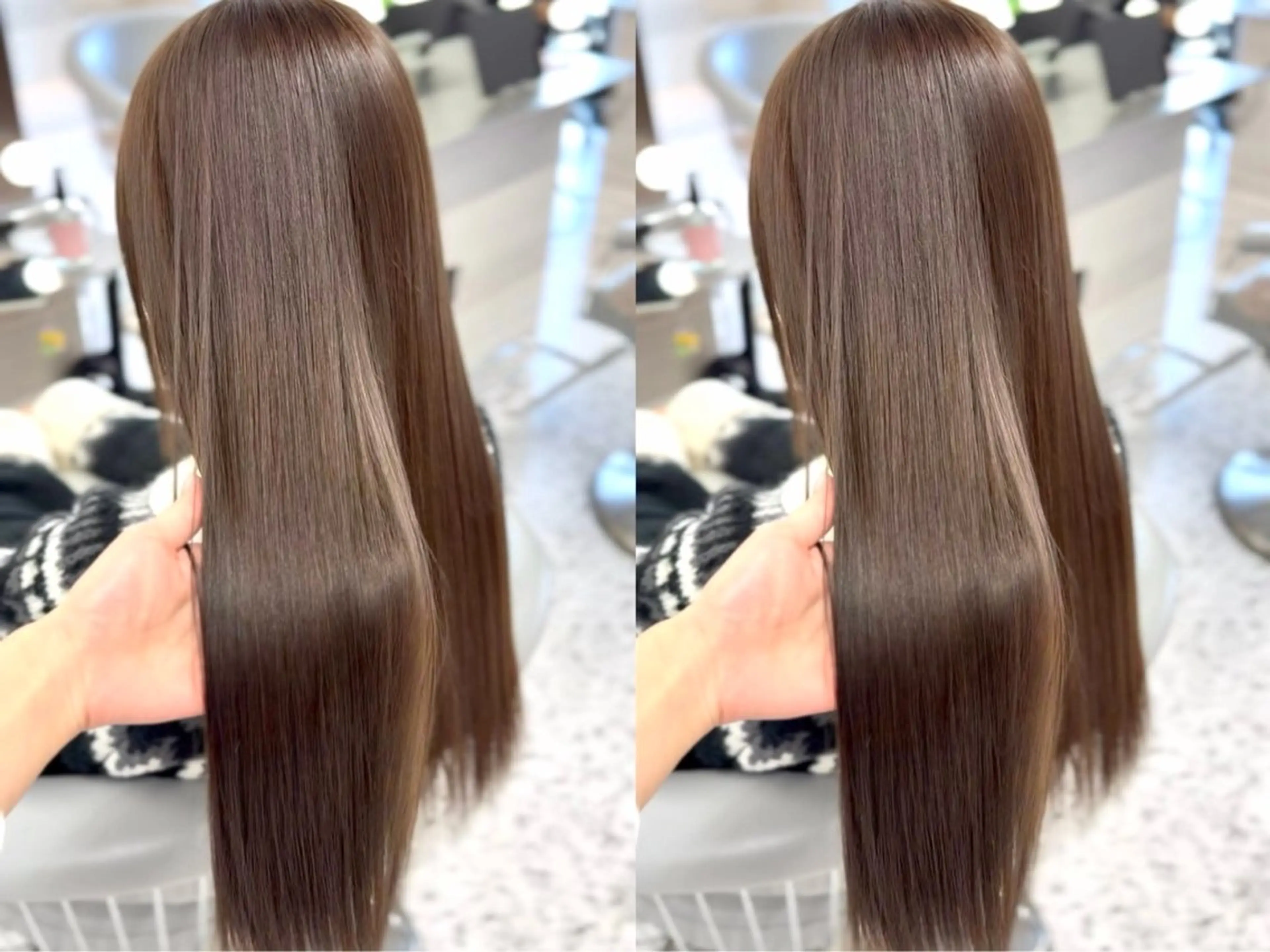 ロング レイヤーカット ヘアカラー 🎀透明感カラー shizuka🎀のヘアスタイル