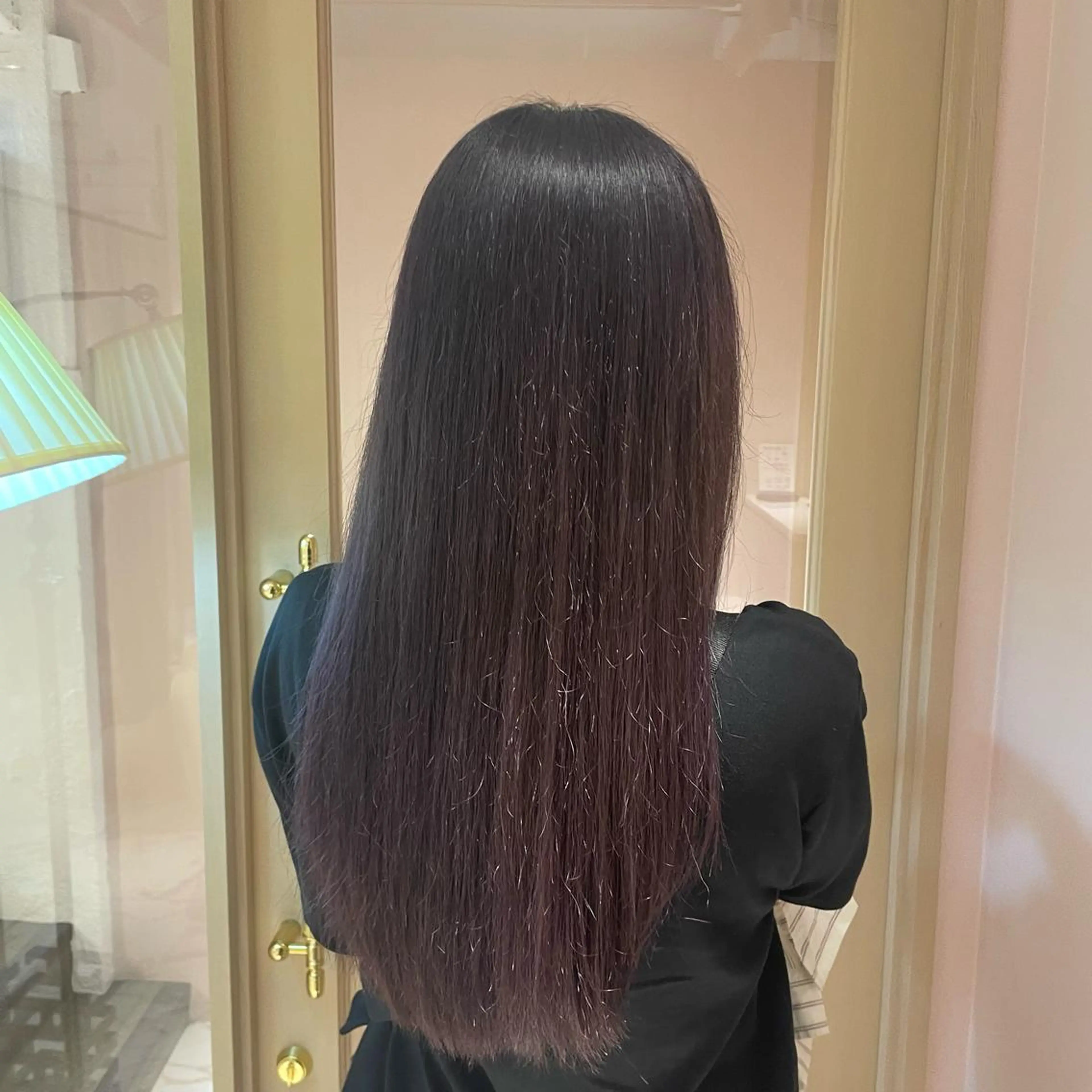 ロング ヘアカラー トリートメント ヘッドスパ マホ/日吉/髪質改善 /レイヤー/ガーリーのヘアスタイル