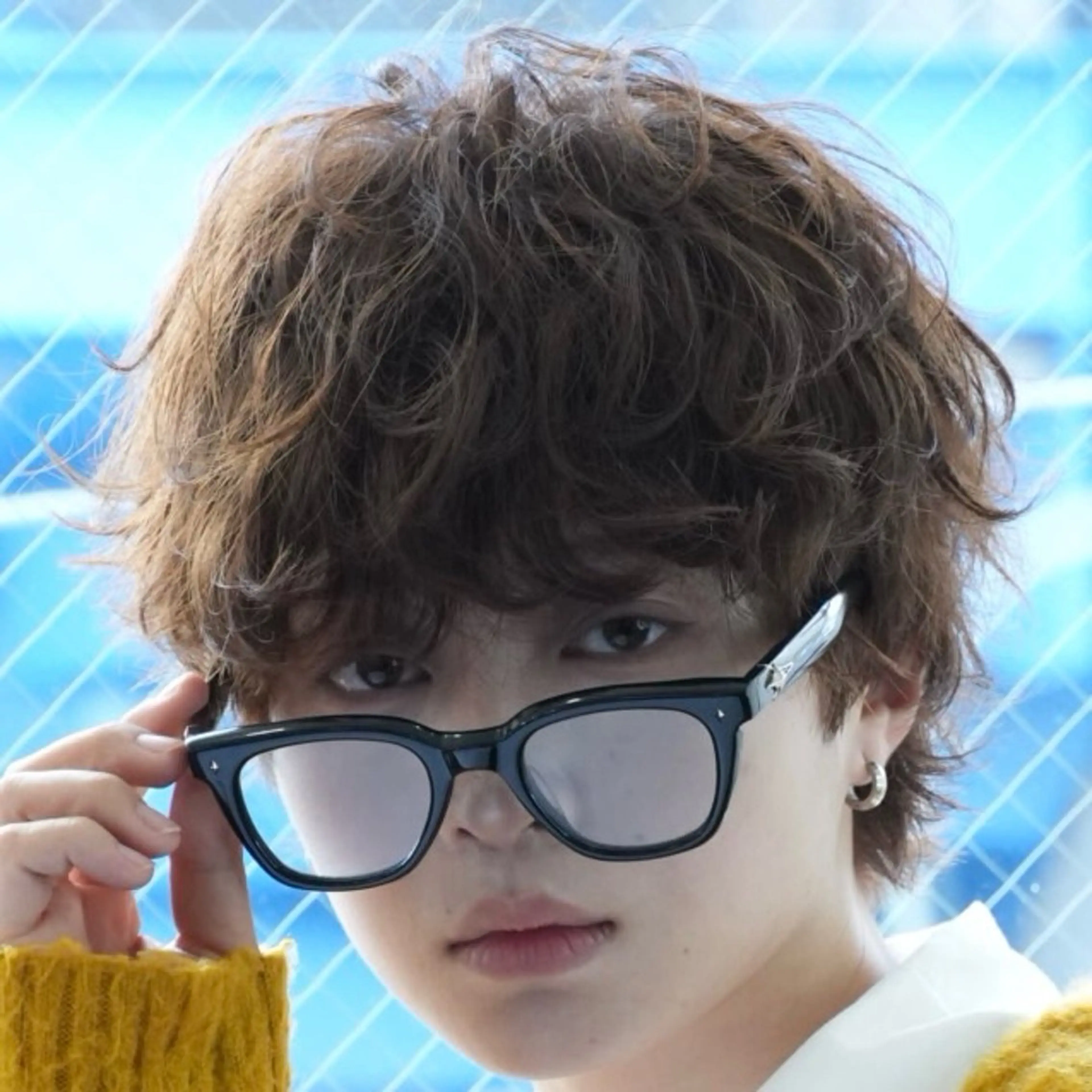 パーマ メンズ センターパート マッシュ メンズパーマ プードルパーマ メンズツイストパーマ カット パーマ 仙台メンズパーマ/ fifth/丸山佳叶のヘアスタイル