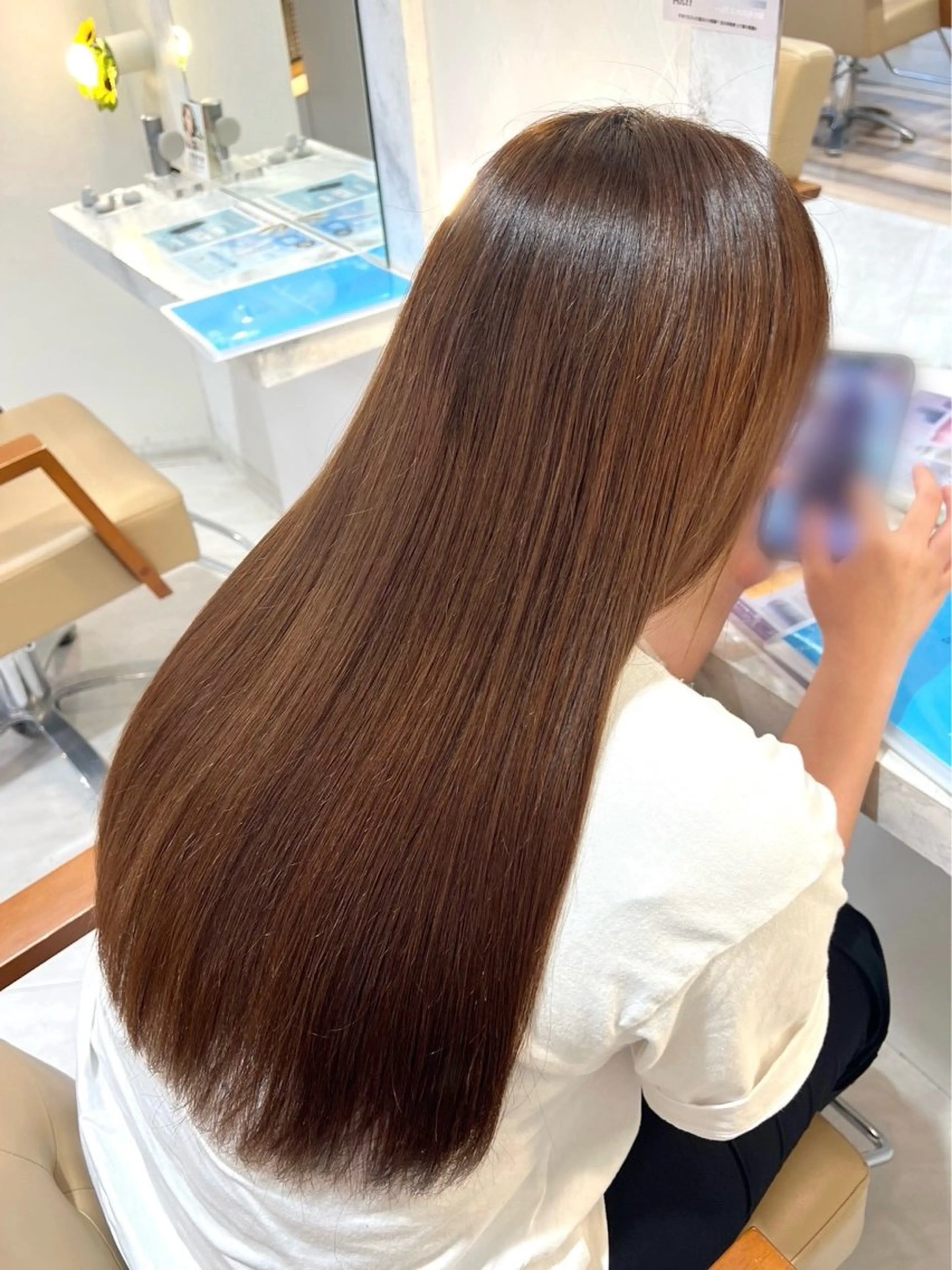 ロング 髪質改善 トリートメント トリートメント 新庄 雪乃のヘアスタイル