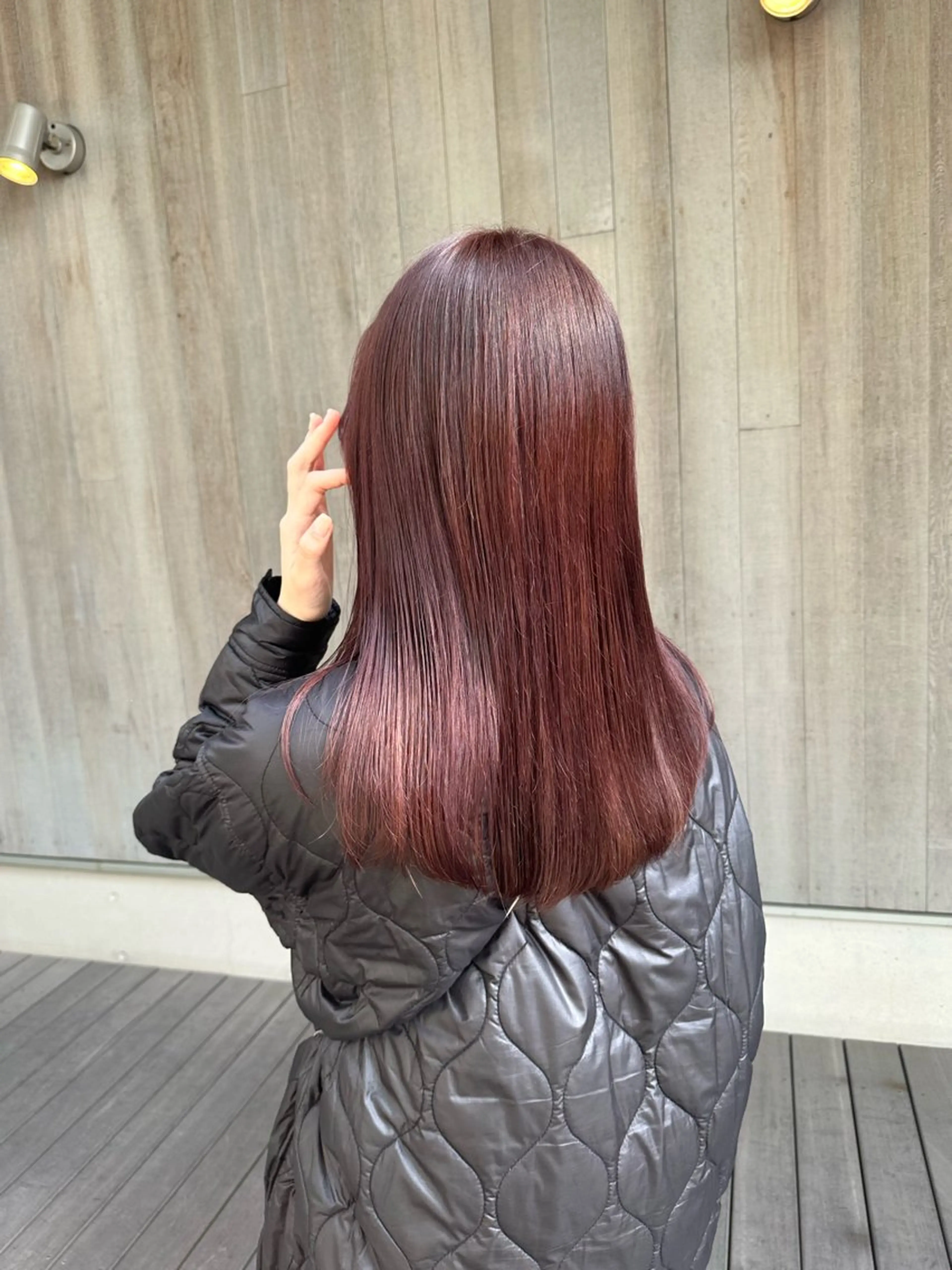 ロング カラー 似合わせレイヤー 海外風レイヤーmioのヘアスタイル