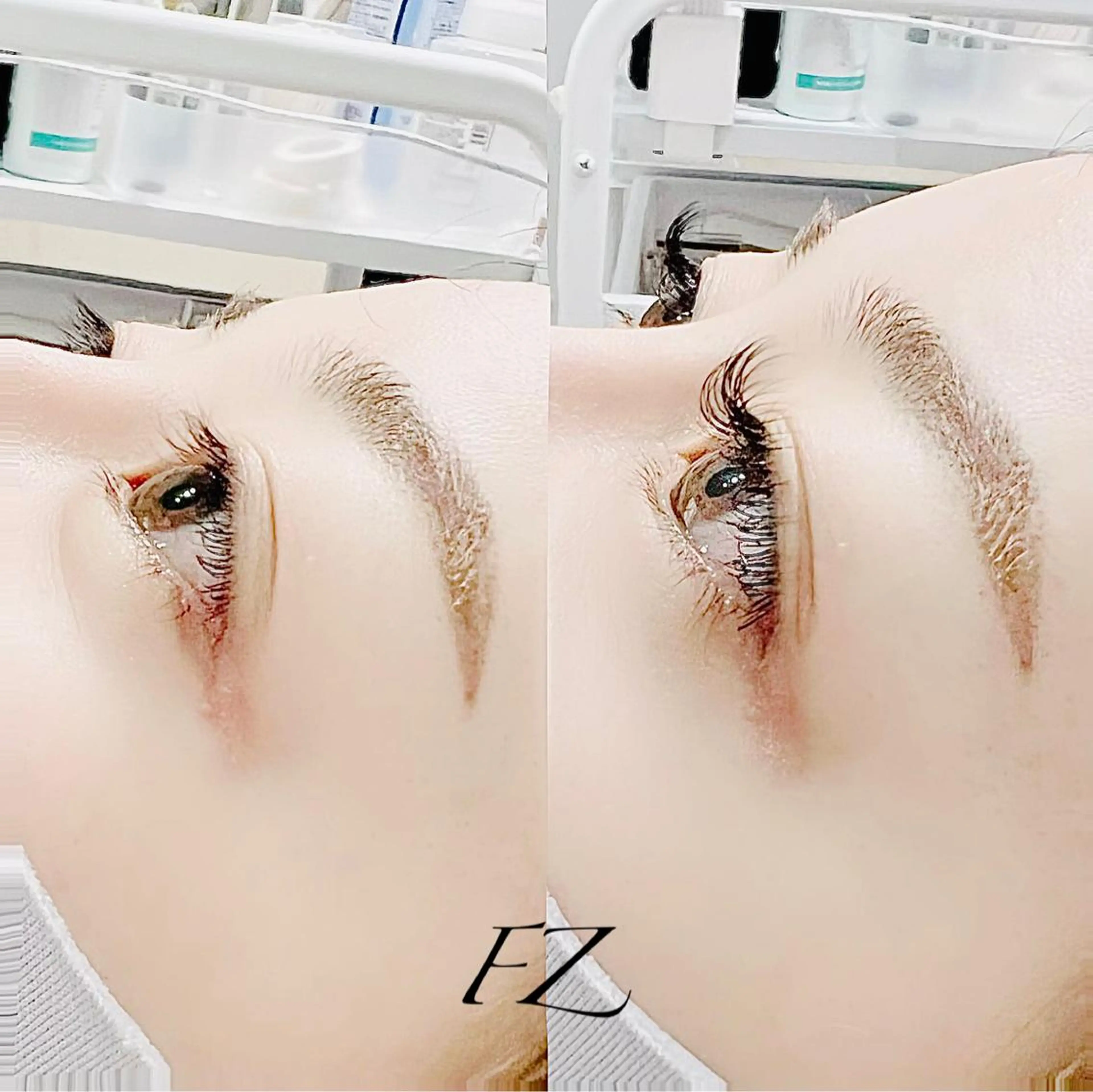 マツエク・マツパ ケラチンラッシュリフト バインドロック 束感まつ毛 Cカール キュート マツエク eyelash presh yukaのマツエク・マツパデザイン
