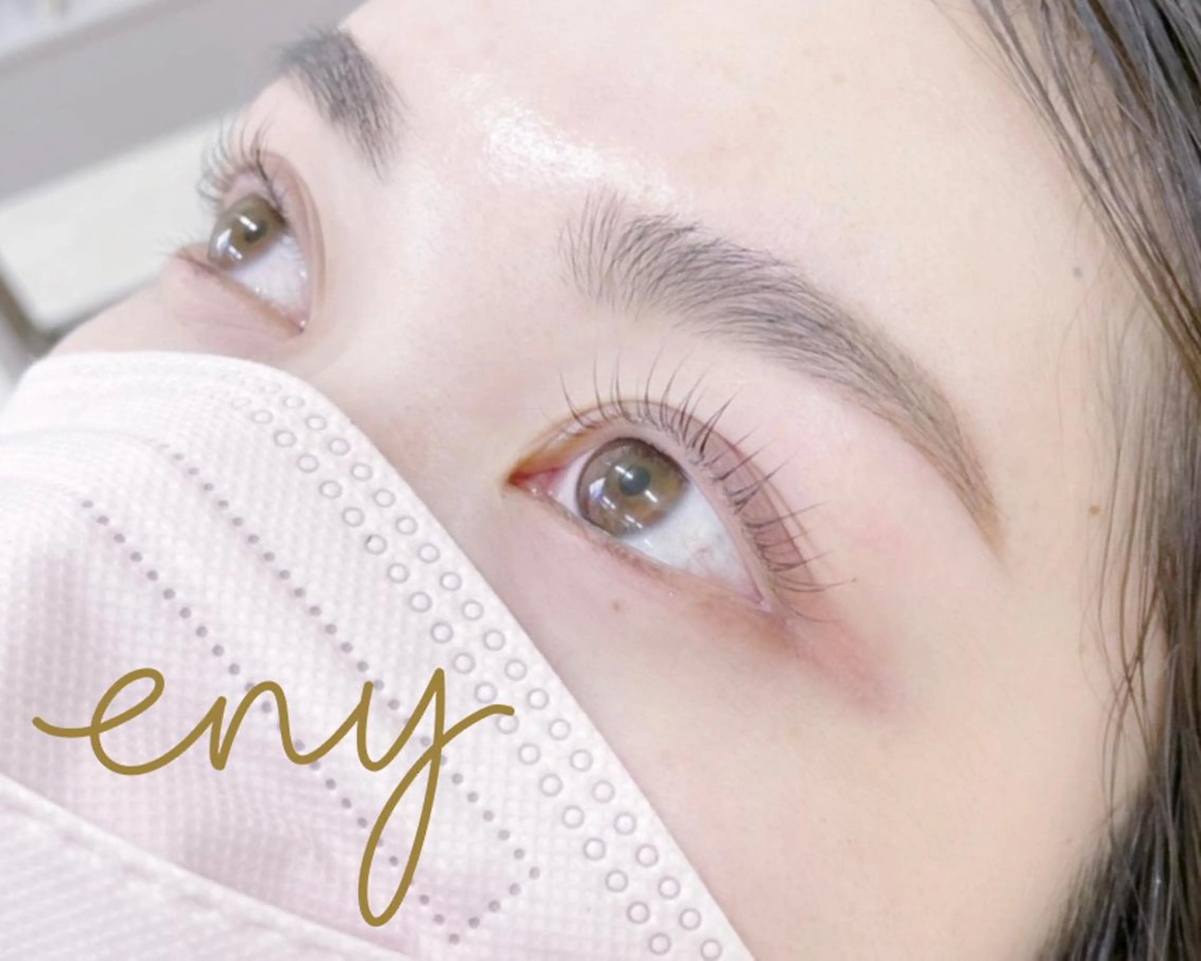 【まつ毛パーマ+パリジェンヌブロウリフト】の写真