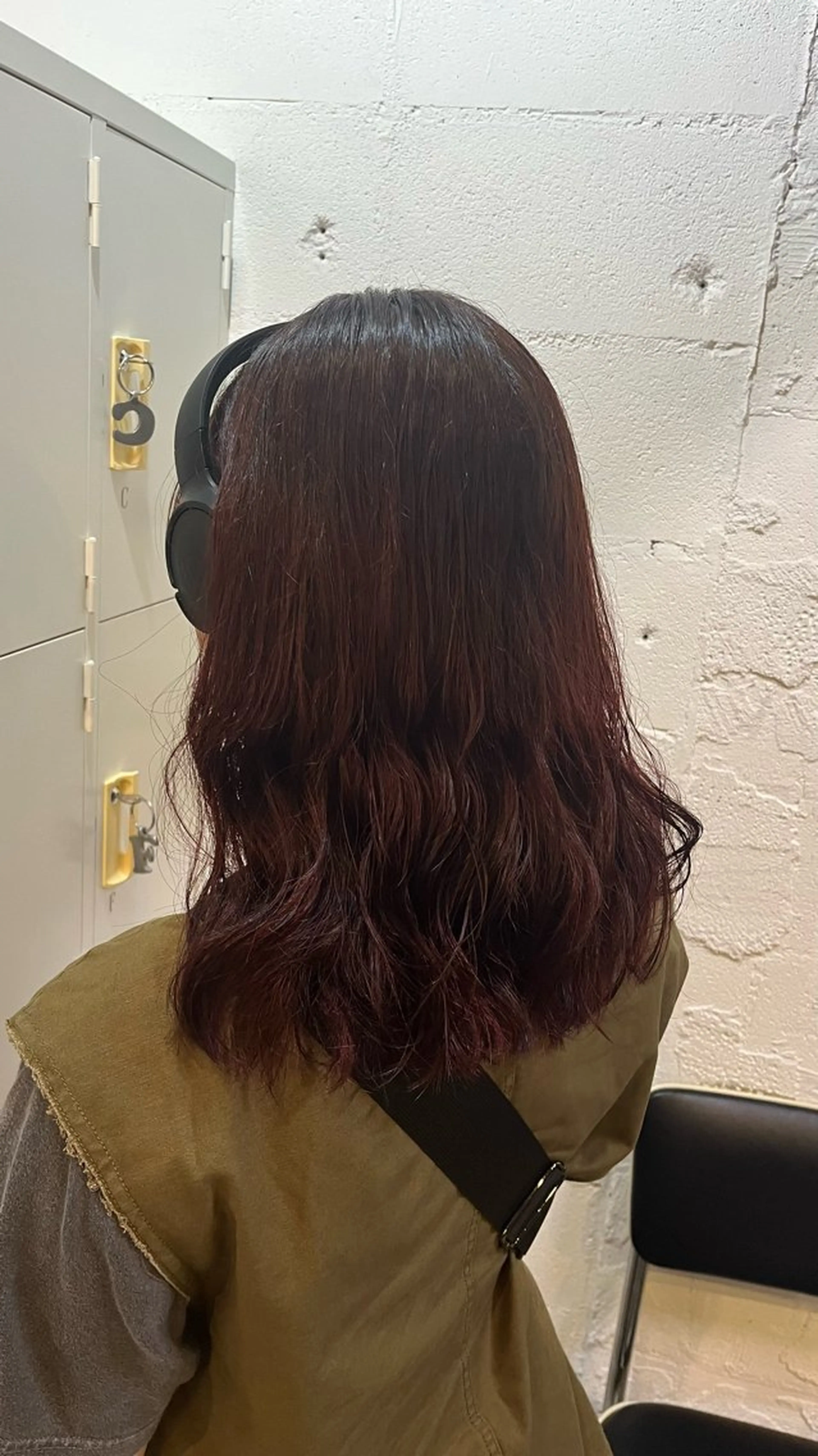 セミロング パーマ 最強デザインカラー/ ブリーチ/アヤミ🌟のヘアスタイル