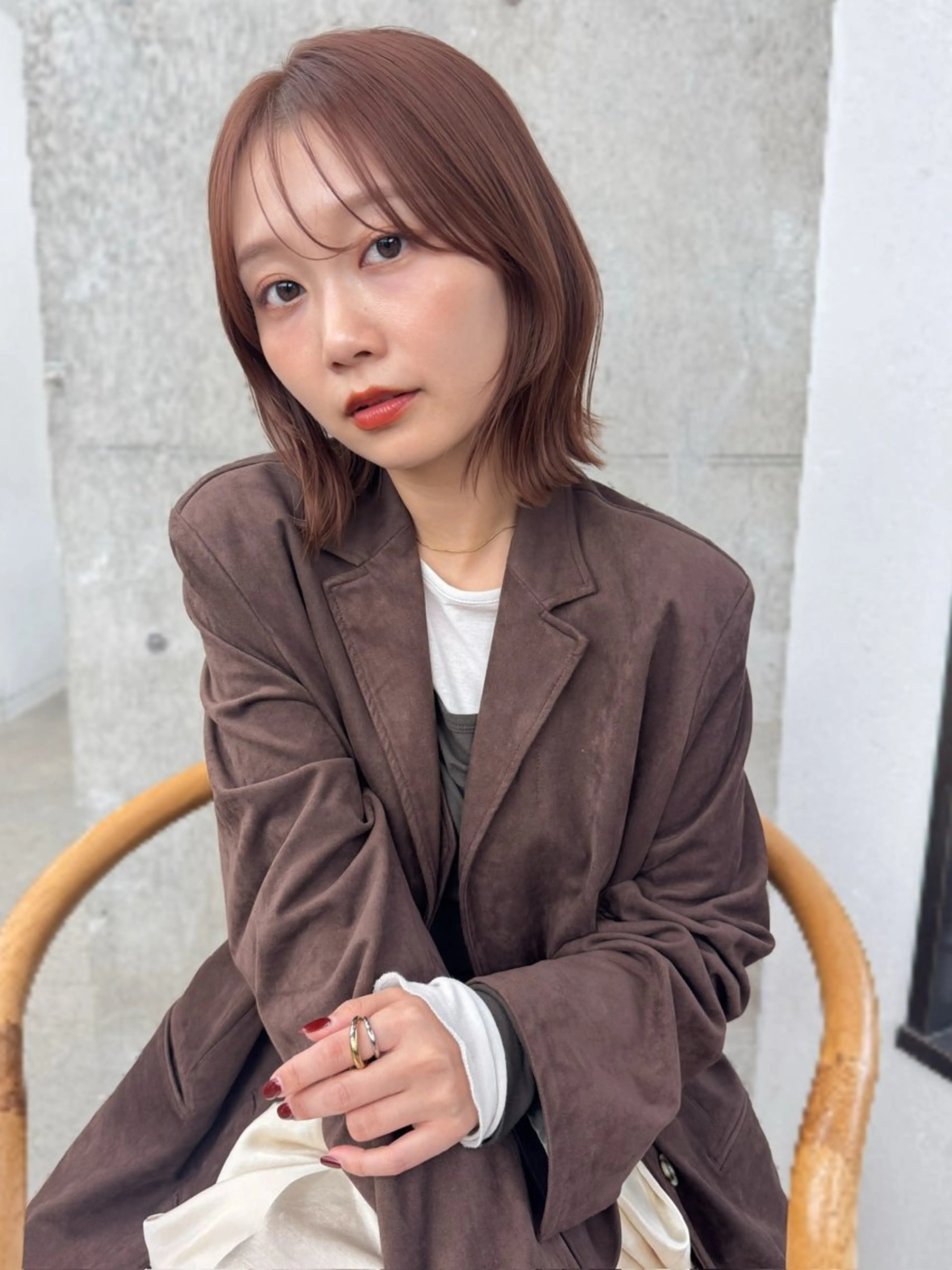 ショート カット ヘアカラー トリートメント 艶髪／レイヤー／ 透明感🎀／MARIのヘアスタイル