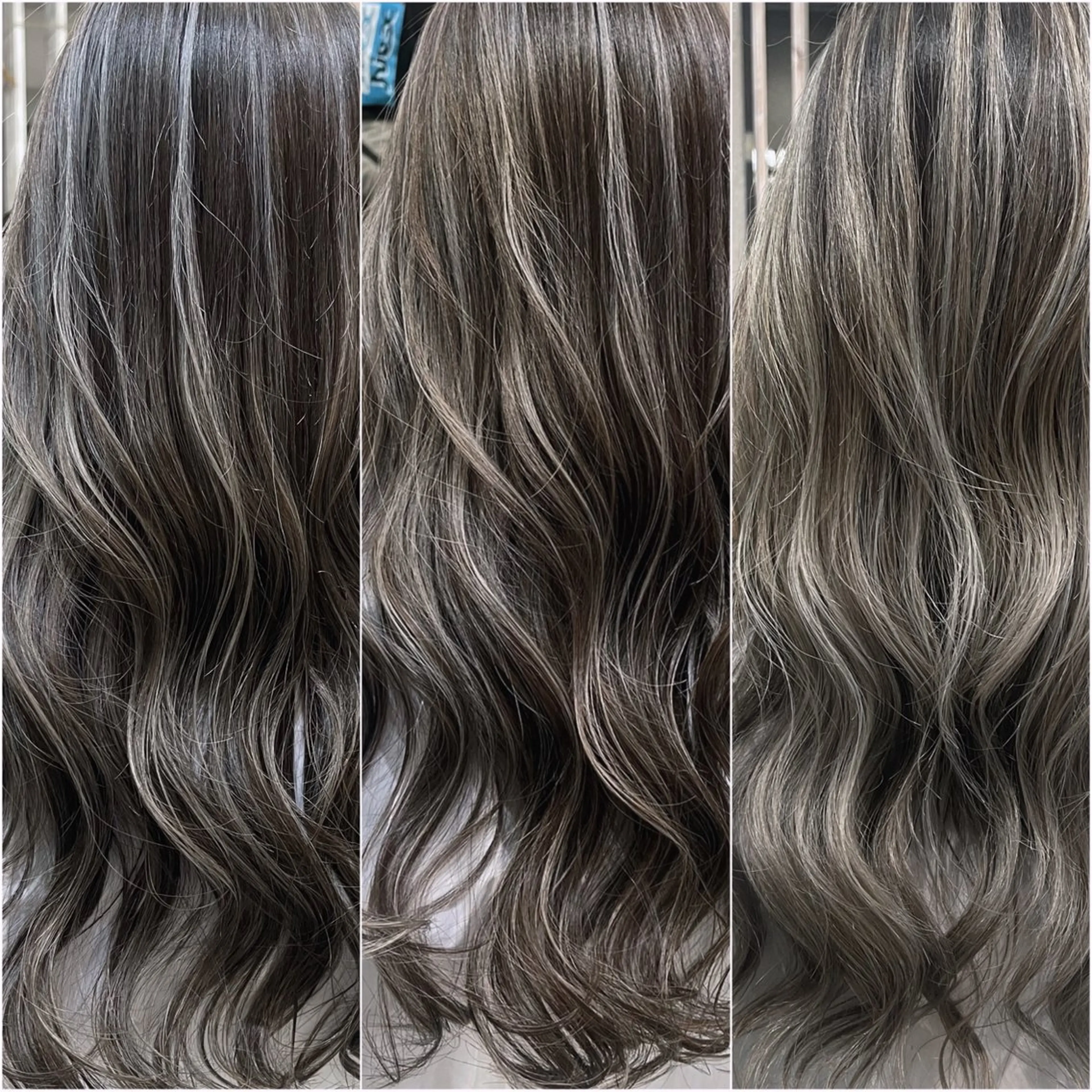 ロング カラー ブリーチ ハイライトカラー ハイライト ヘアカラー 松井那津子 /ハイライトブリーチのヘアスタイル