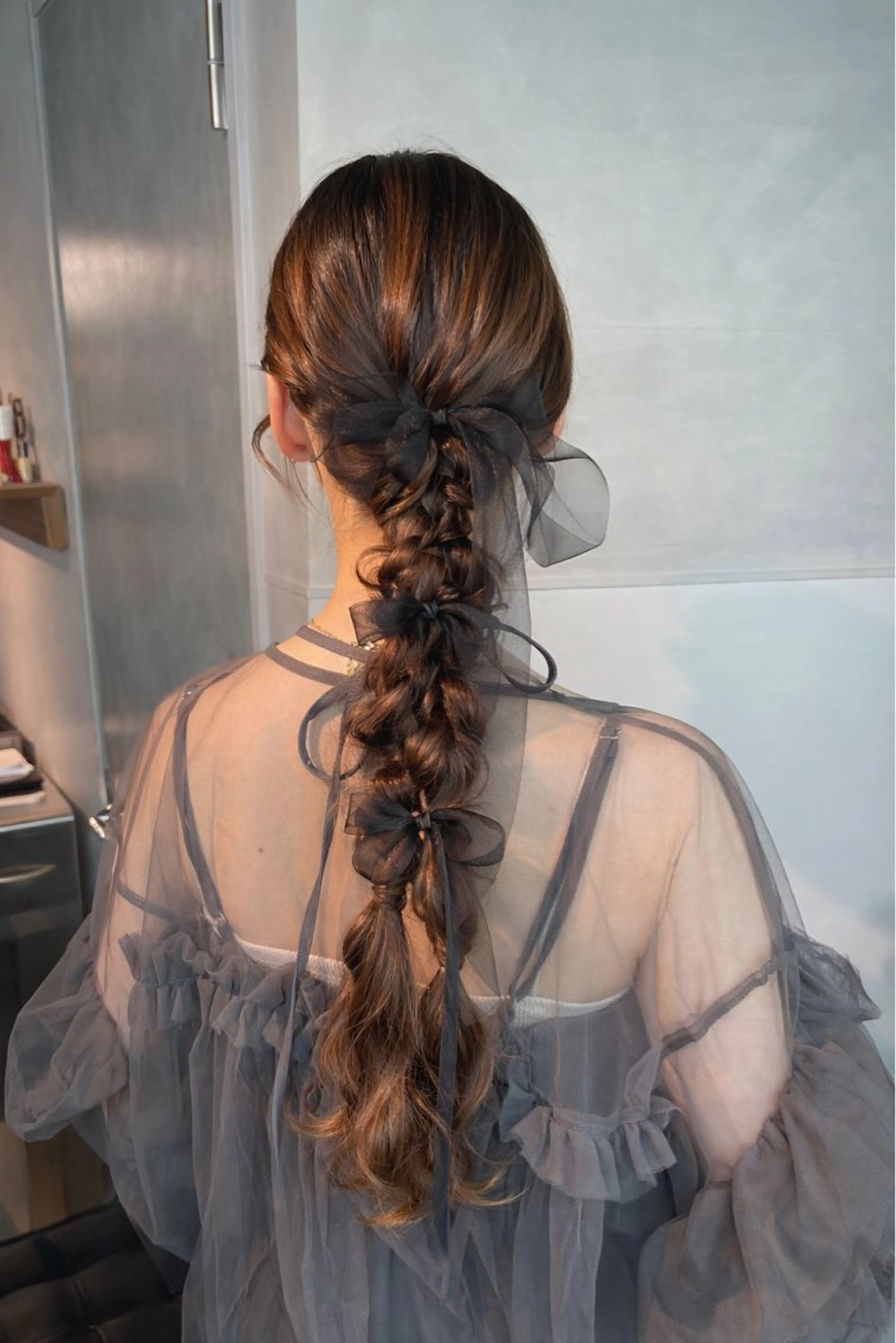 ヘアアレンジ 結婚式・ブライダル 卒業式のヘアスタイル ヘアセット charm《銀座》 ヘアセット/縮毛矯正のヘアスタイル