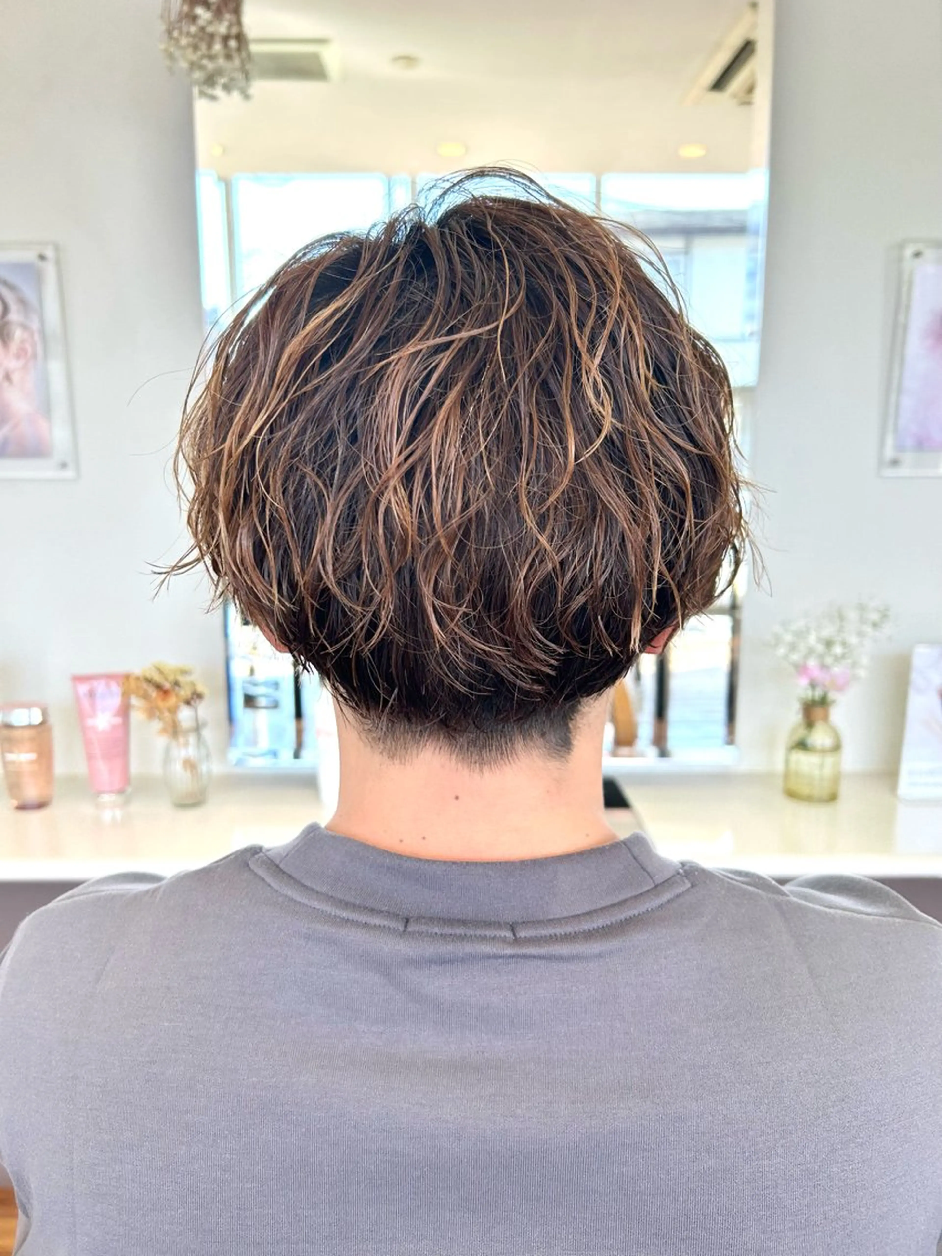 メンズ メンズパーマ attrice秋山 梨紗のマツエク・マツパデザイン