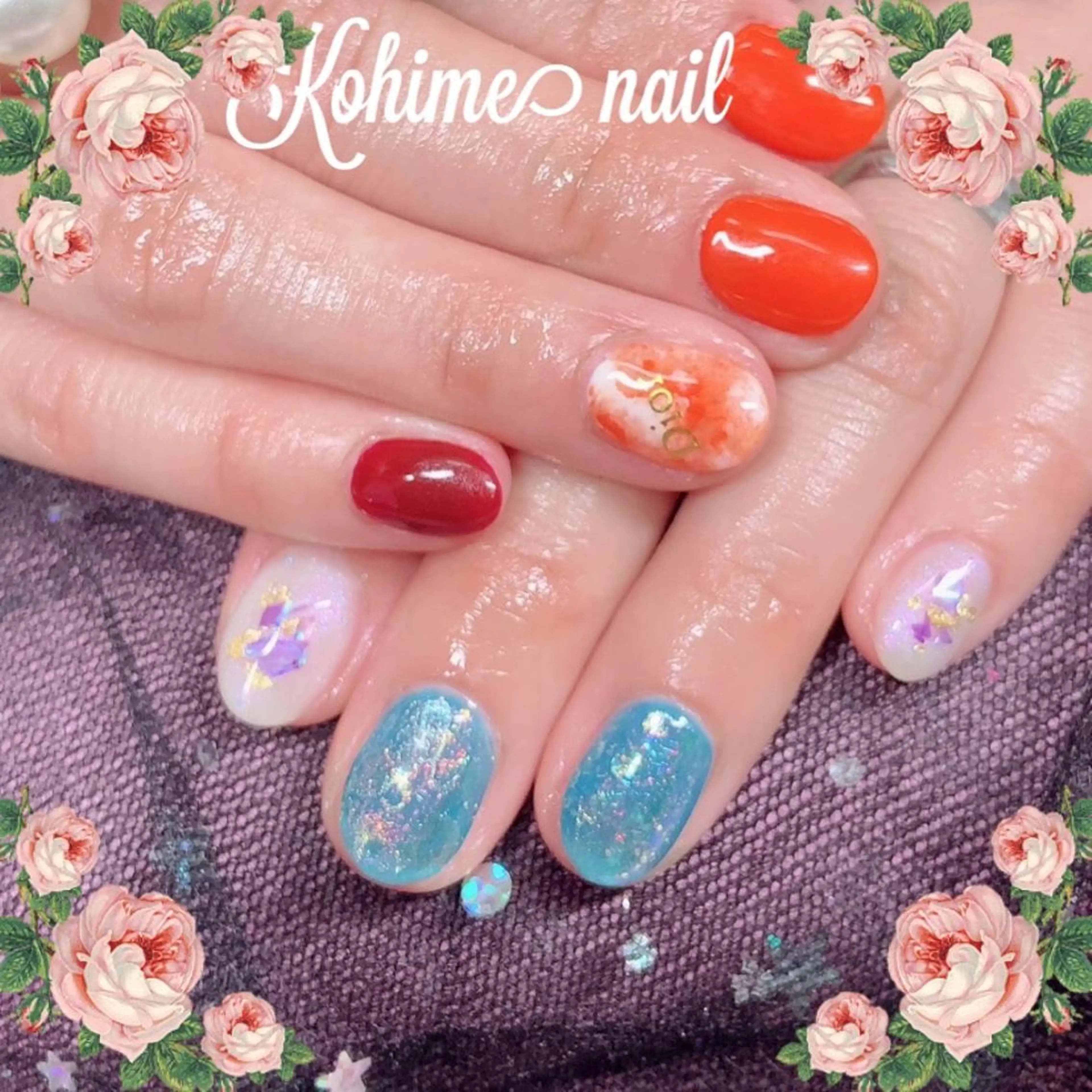 ネイル 佐藤 澄江のネイルデザイン