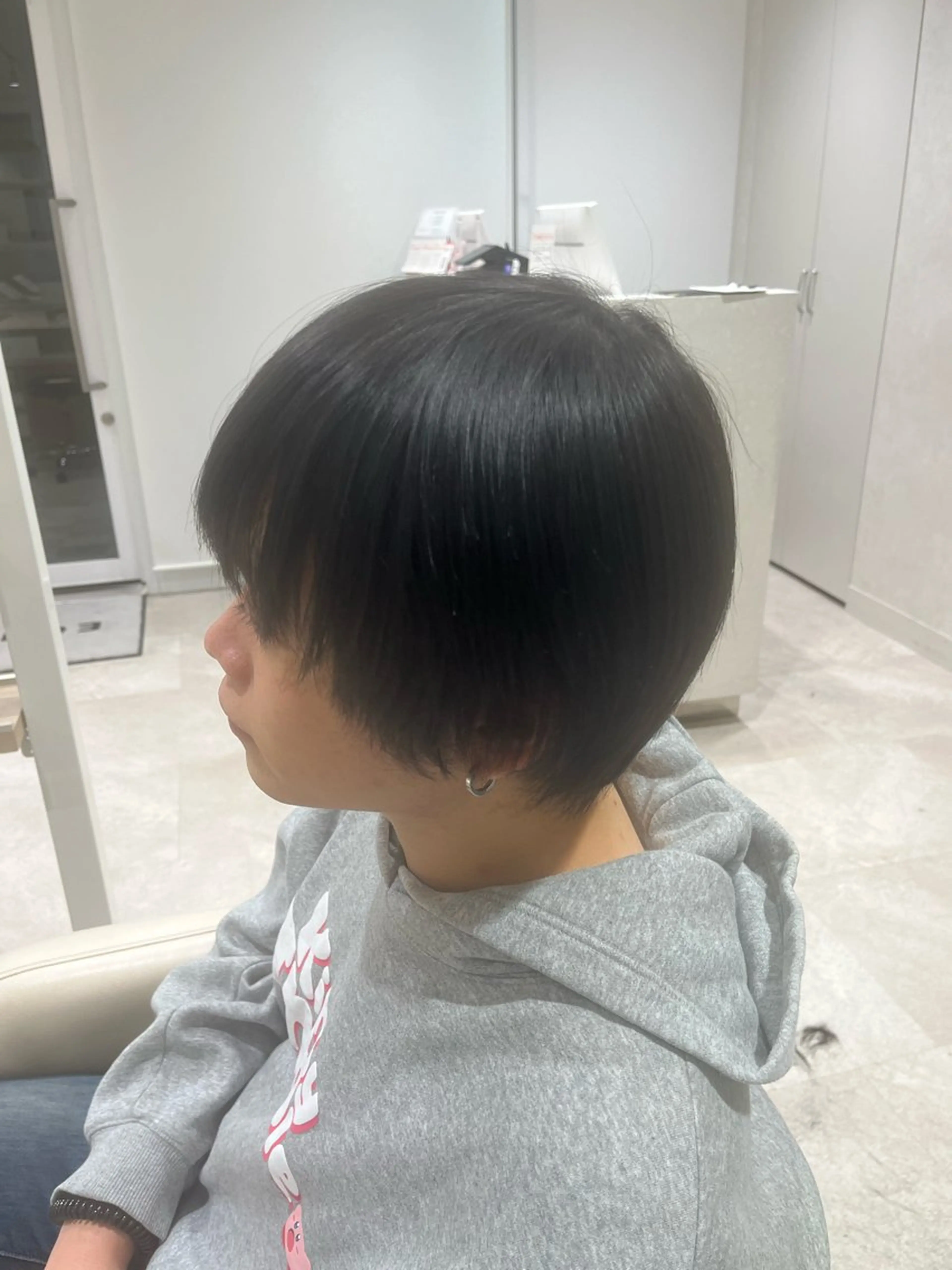 ショート miki harukaのヘアスタイル