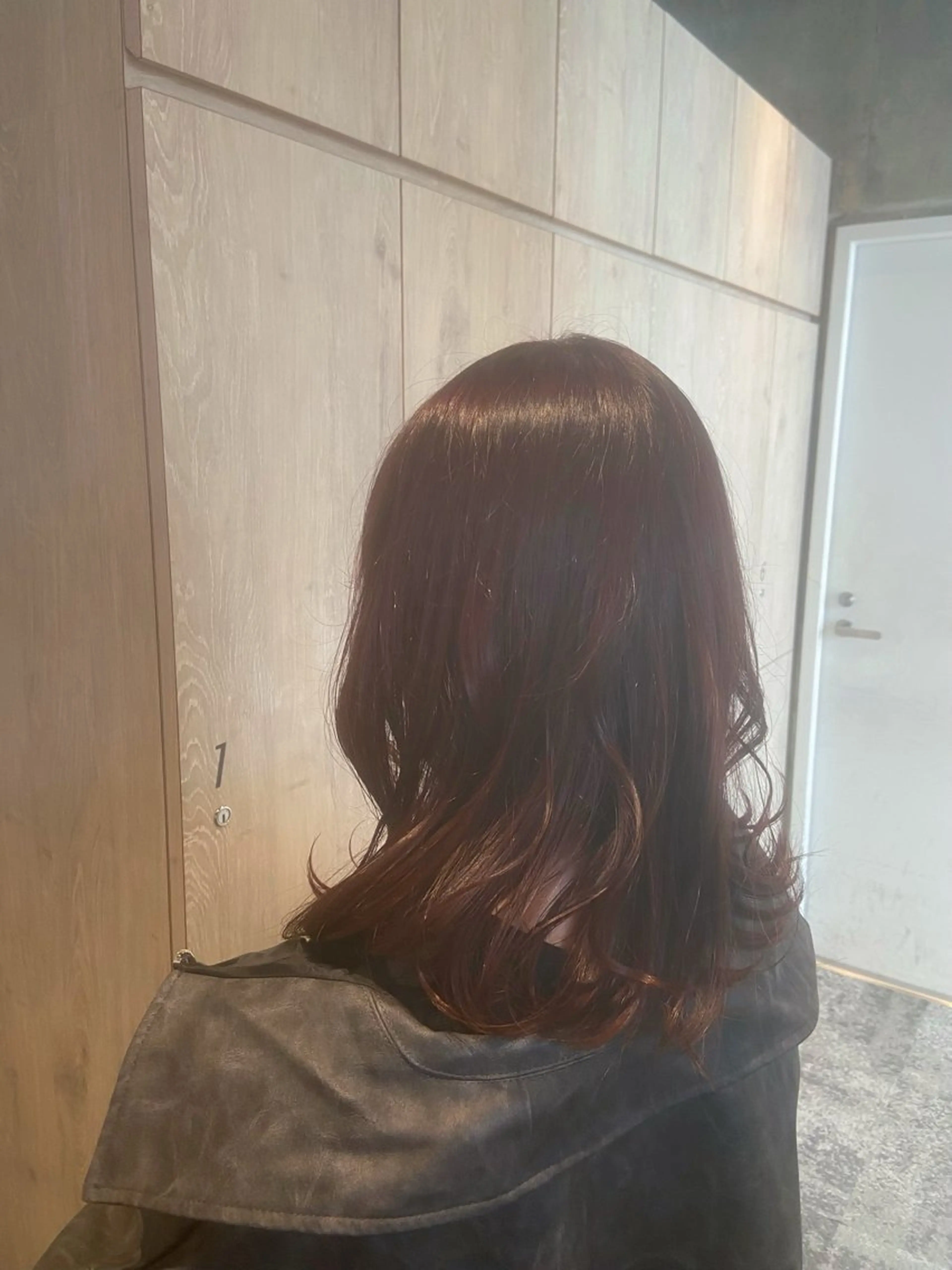 ミディアム カラー サオリ仙台🩰儚カラ ー/透明感カラーのヘアスタイル