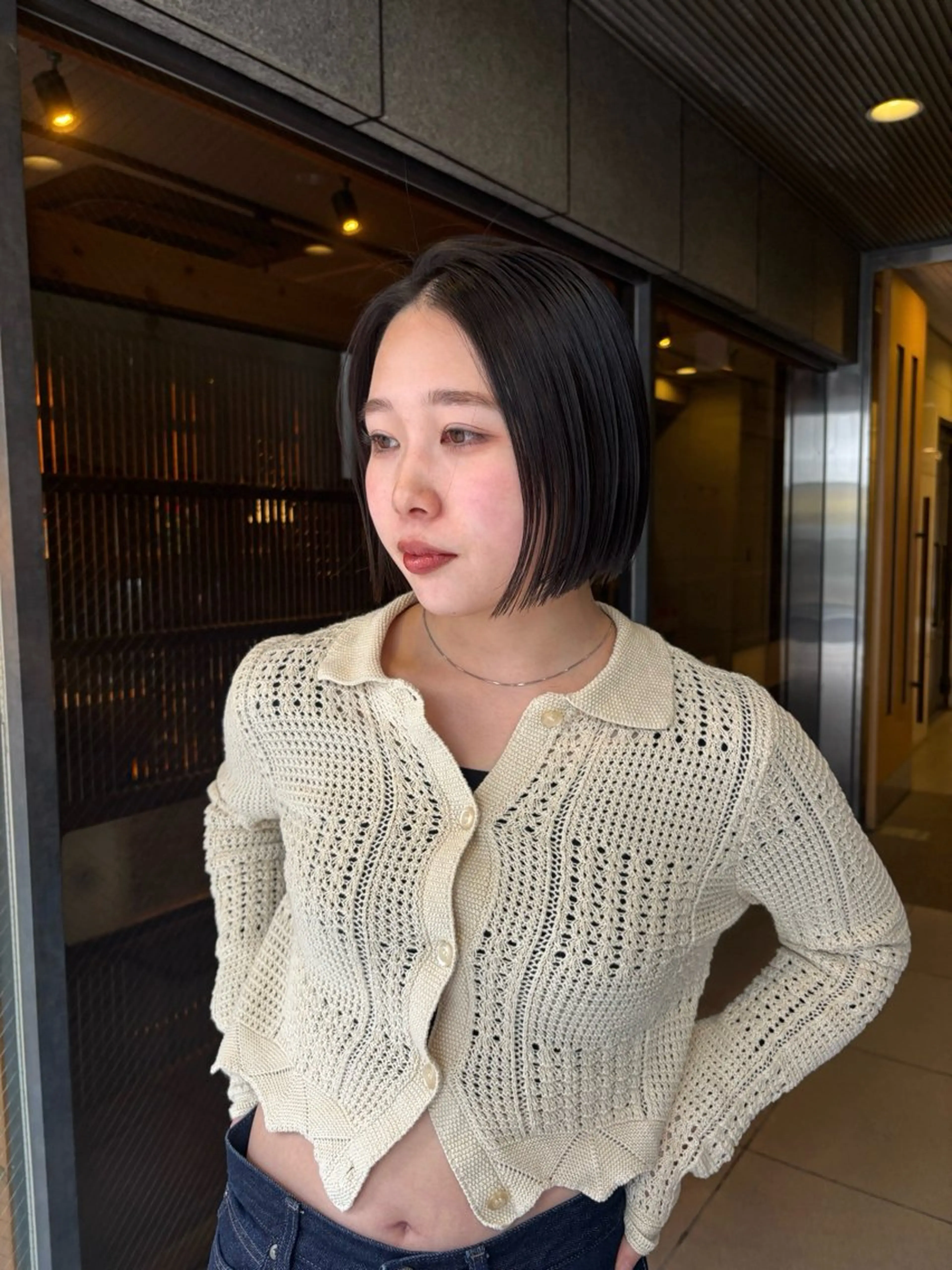 ショート izumi/ ボブ/パーマのヘアスタイル