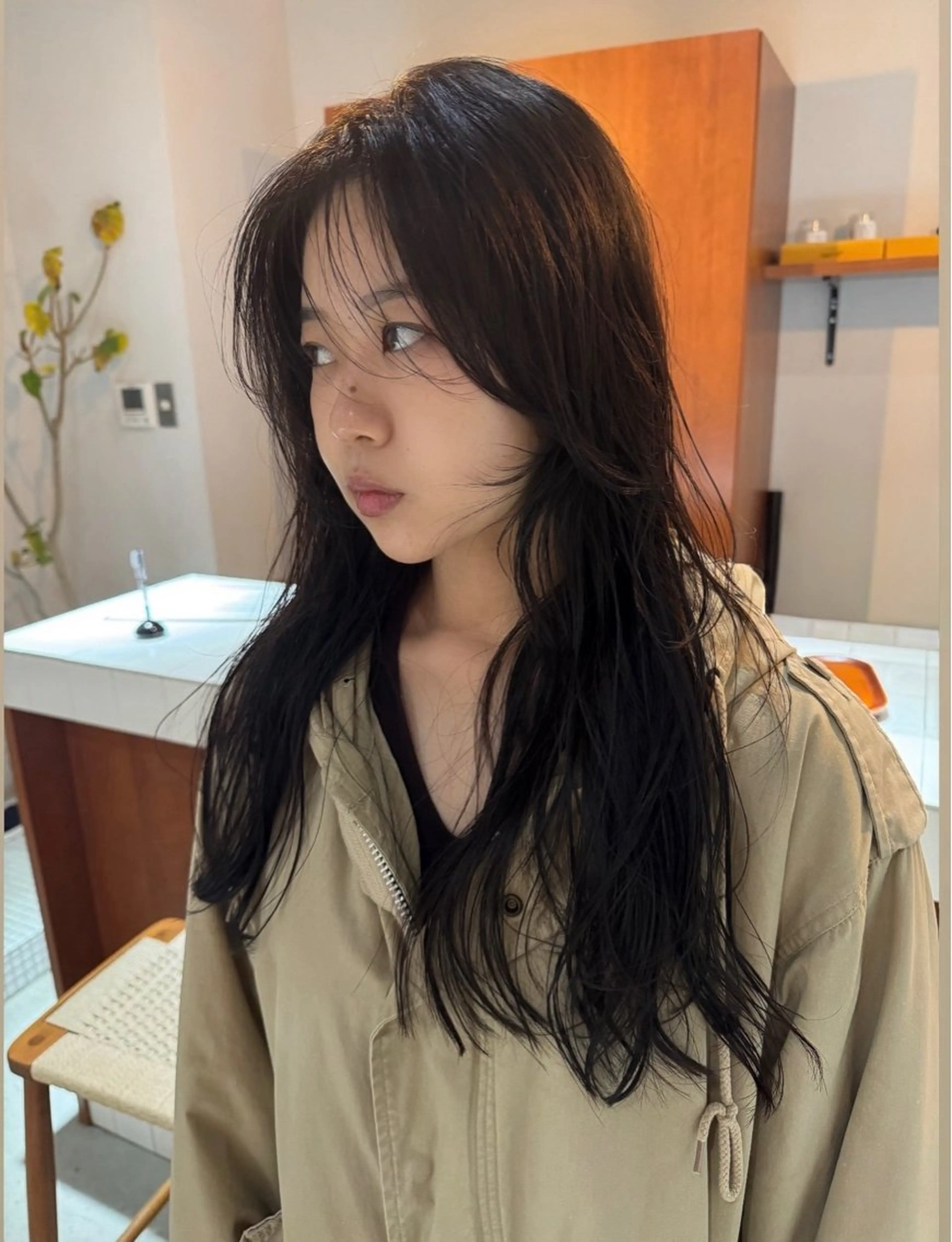 ロング カット パーマ トリートメント LUCCI所属・udaハイトーン /ボブ/レイヤーのヘアスタイル