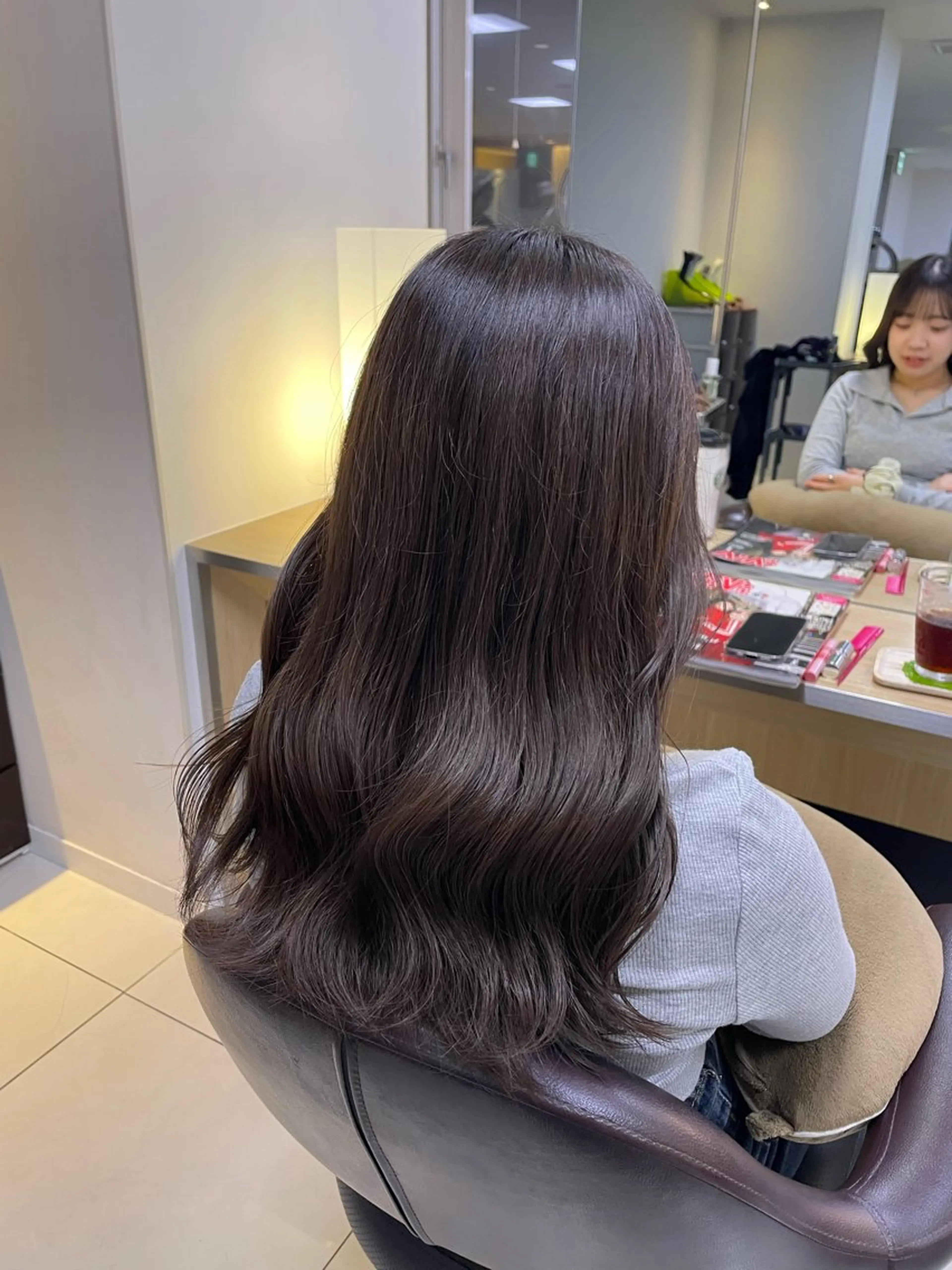 カラー ICHINA🦋寒色 /青髪/艶髪/大船のヘアスタイル