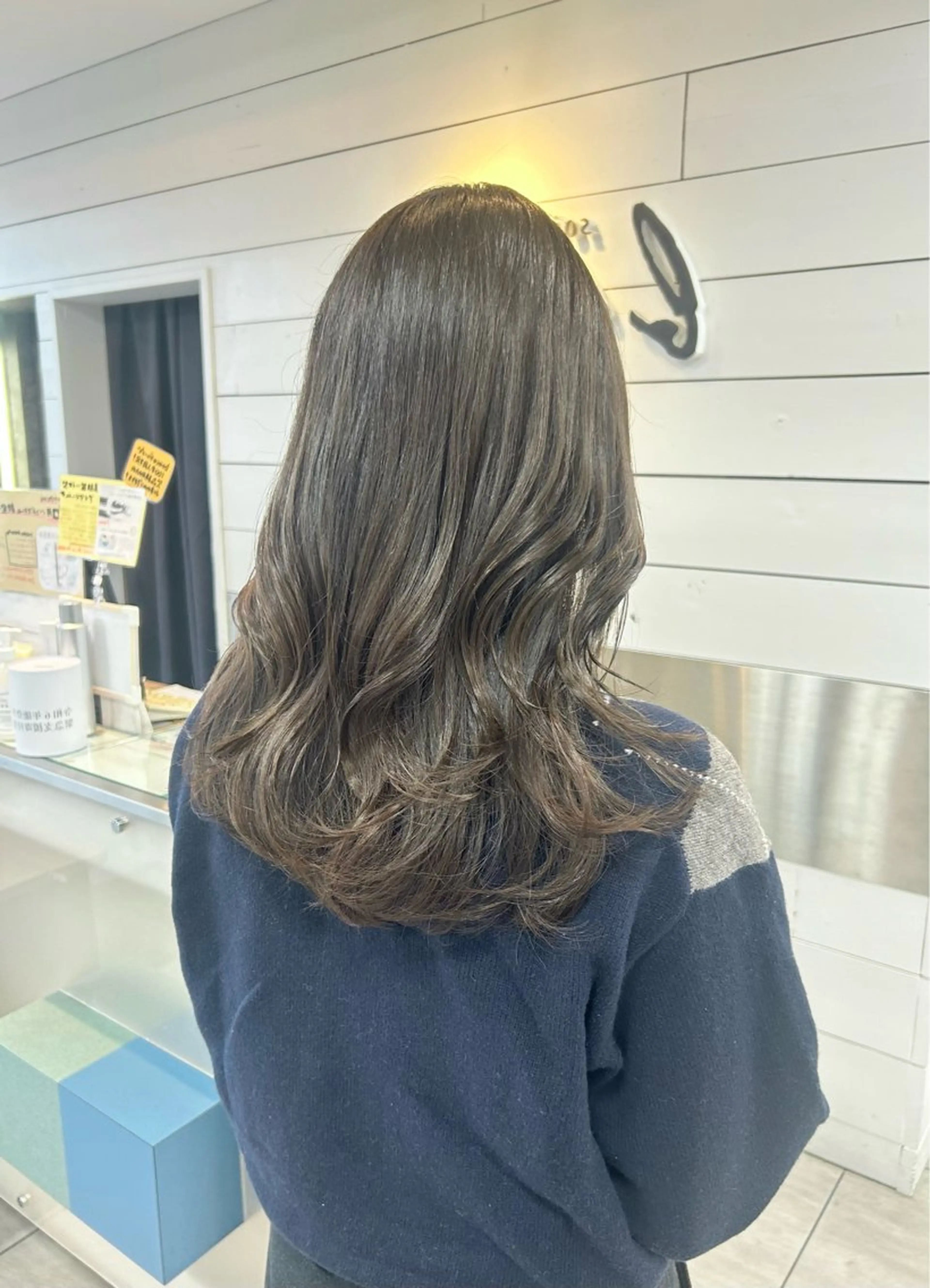 ミディアム ヘアカラー 🫧艶髪カラー🫧 森本くるみのヘアスタイル